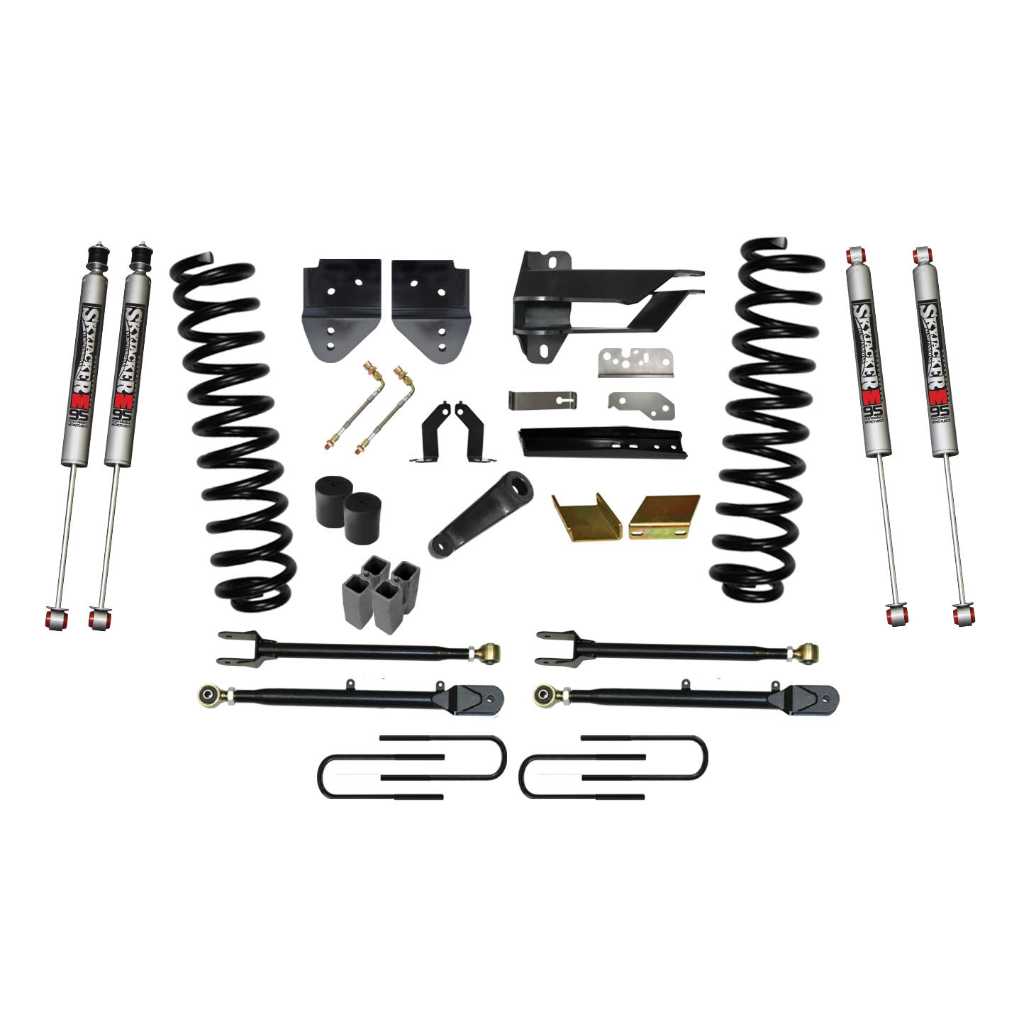2017-2019 Ford F-350 Super Duty Lift Kit 6.0 Inch Lift by SkyJacker - F176524K3-M