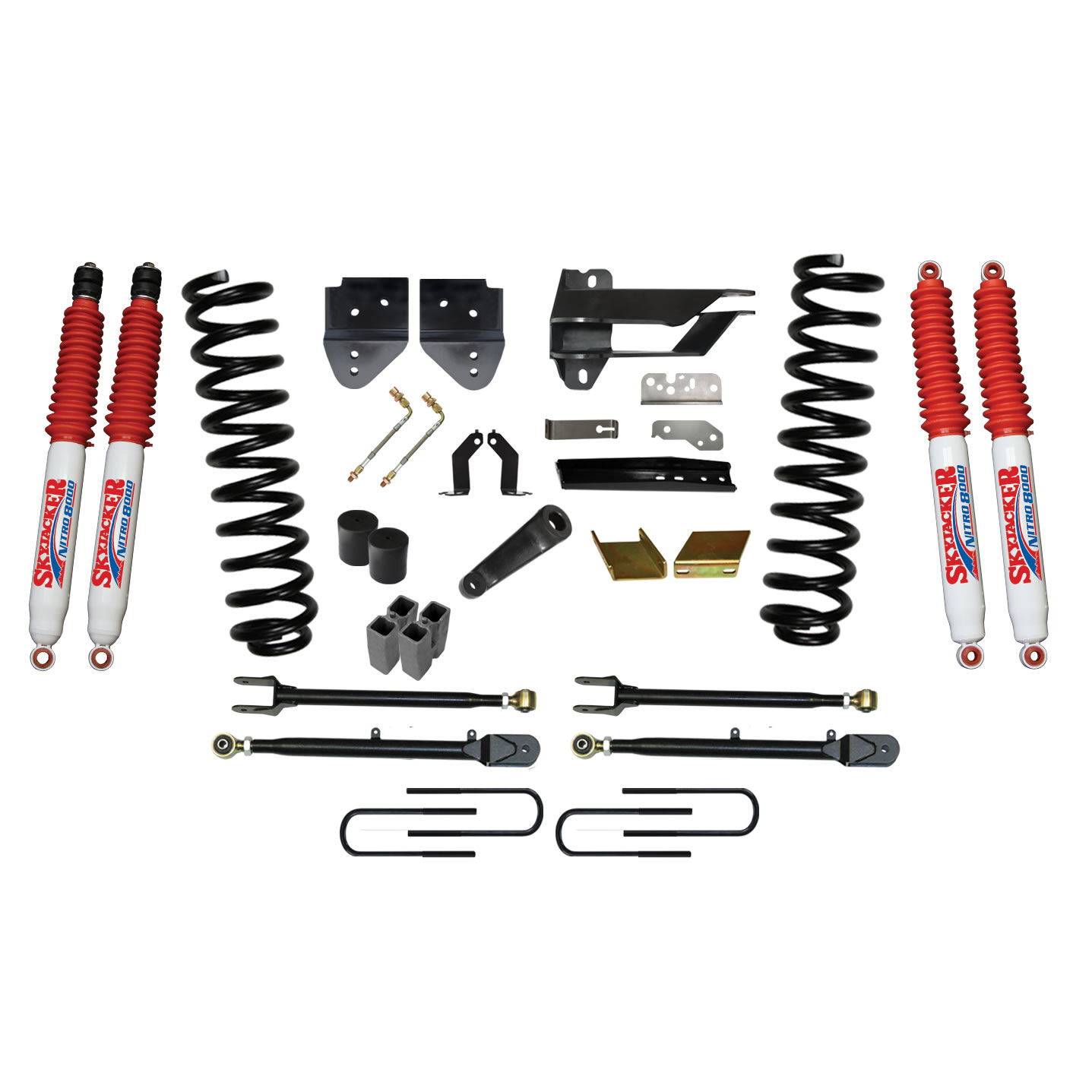 2017-2019 Ford F-350 Super Duty Lift Kit 6.0 Inch Lift by SkyJacker - F176524K3-N