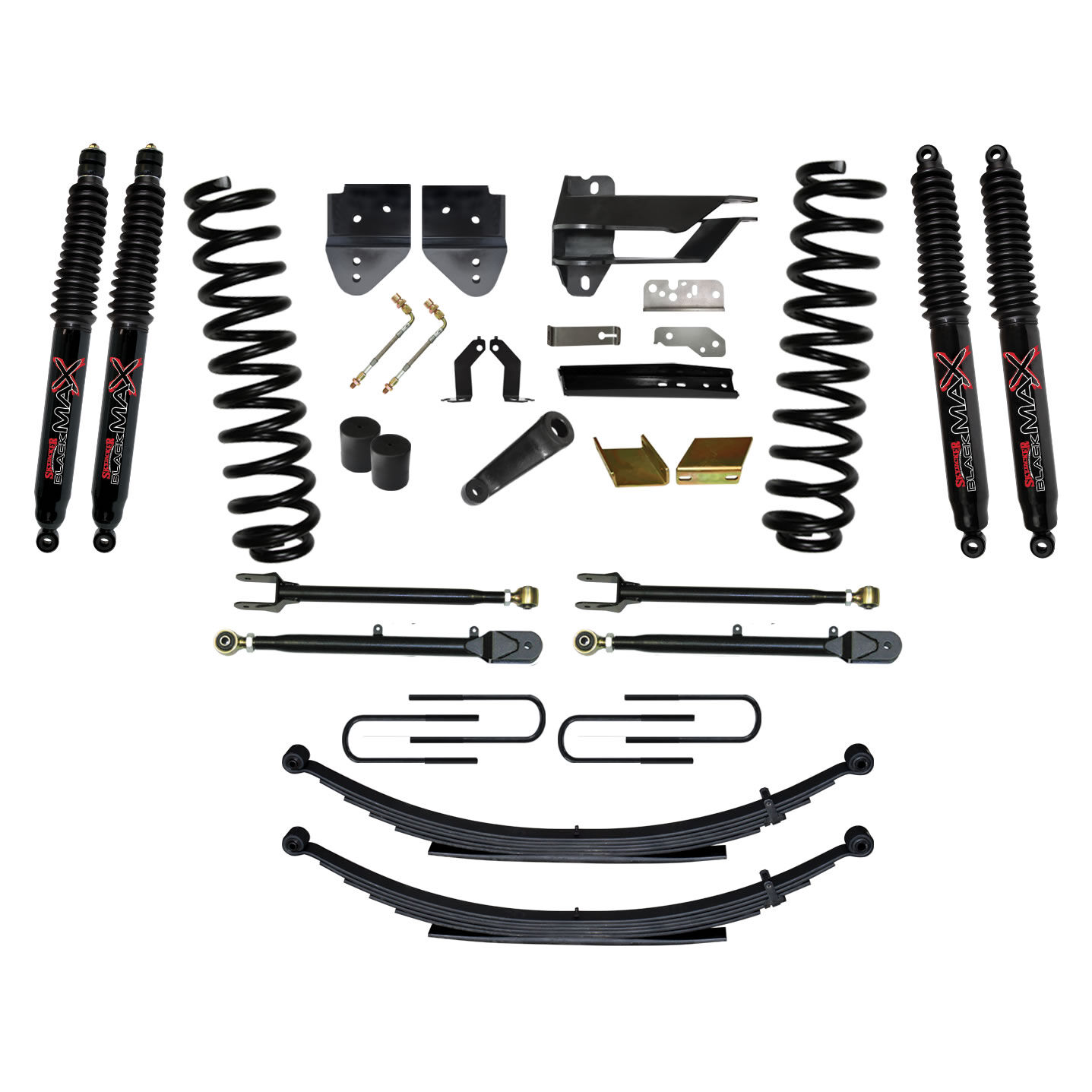 2017-2019 Ford F-350 Super Duty Lift Kit 6.0 Inch Lift by SkyJacker - F176524KS-B