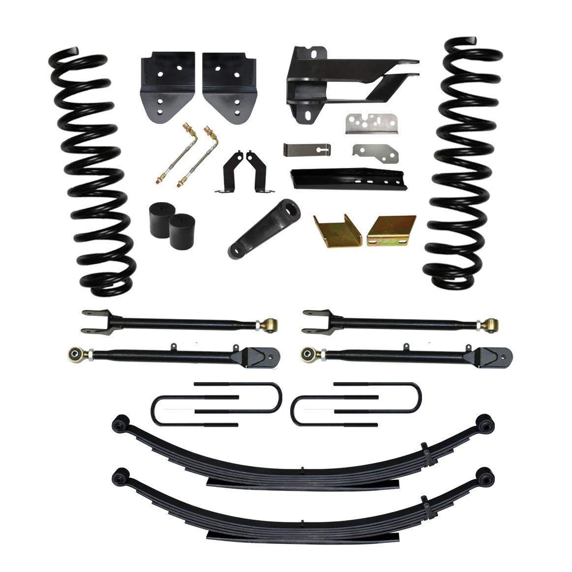 2017-2019 Ford F-350 Super Duty Lift Kit 6.0 Inch Lift by SkyJacker - F176524KS