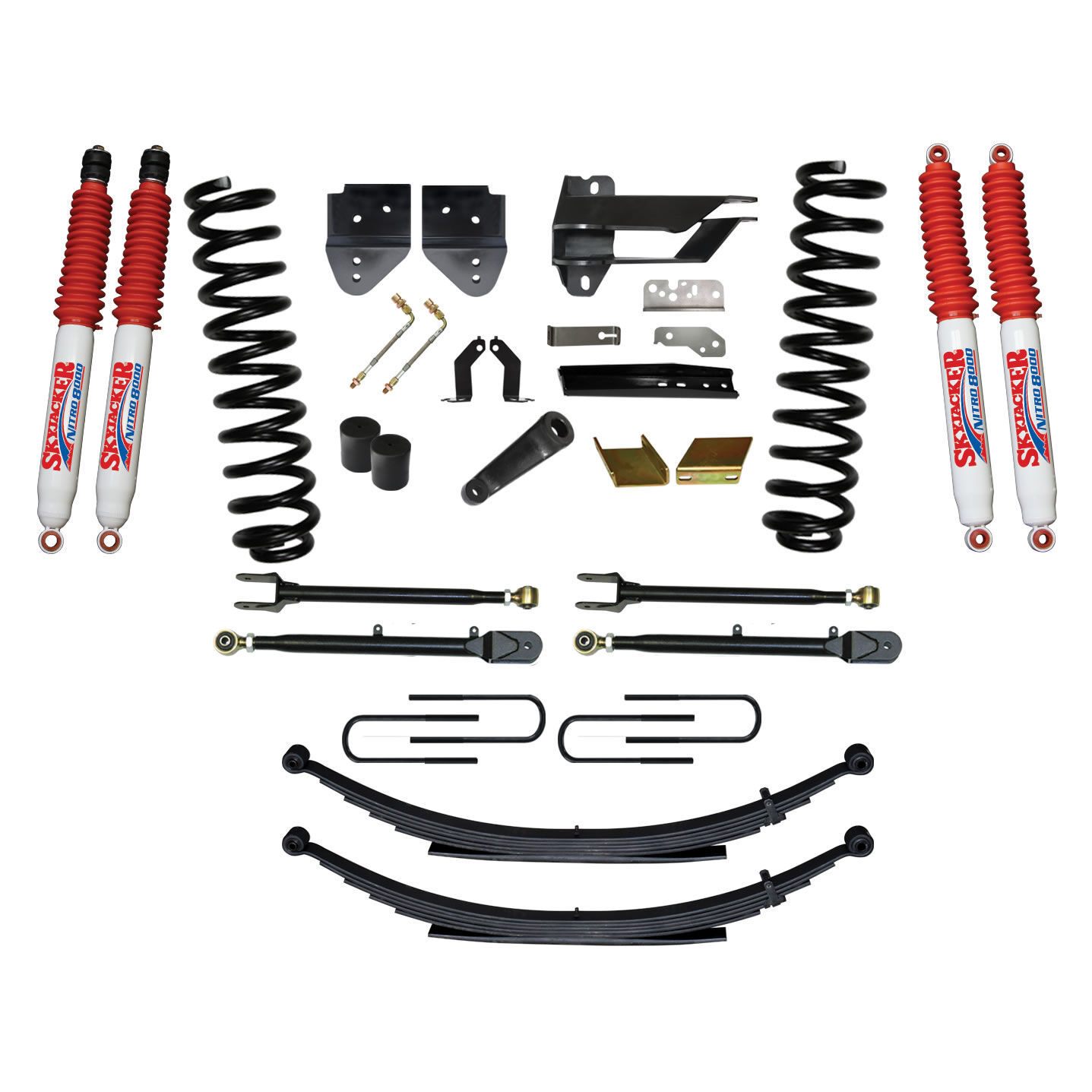 2017-2019 Ford F-350 Super Duty Lift Kit 6.0 Inch Lift by SkyJacker - F176524KS-N