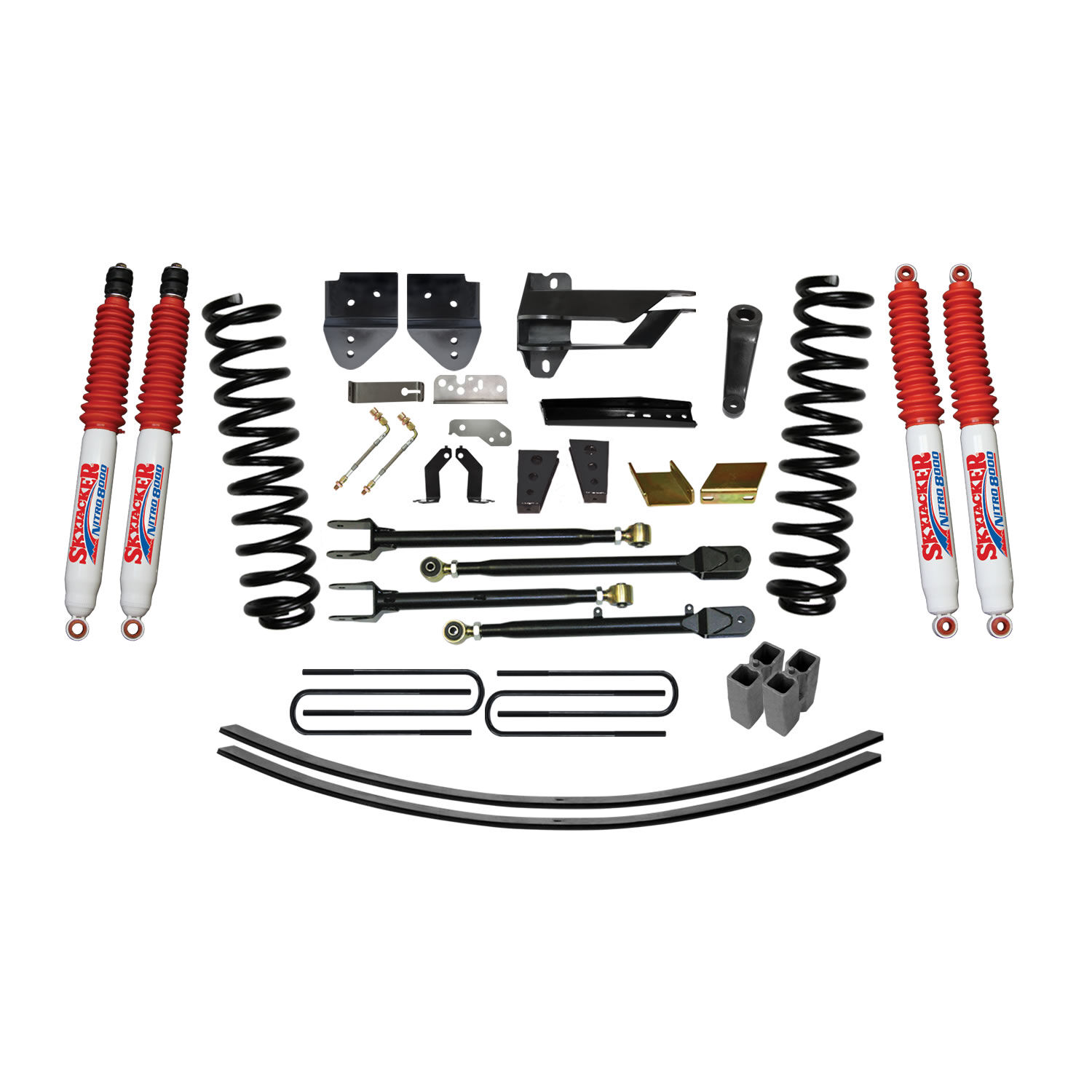 2017-2019 Ford F-350 Super Duty Lift Kit 4.0 Inch Lift by SkyJacker - F17802K-N