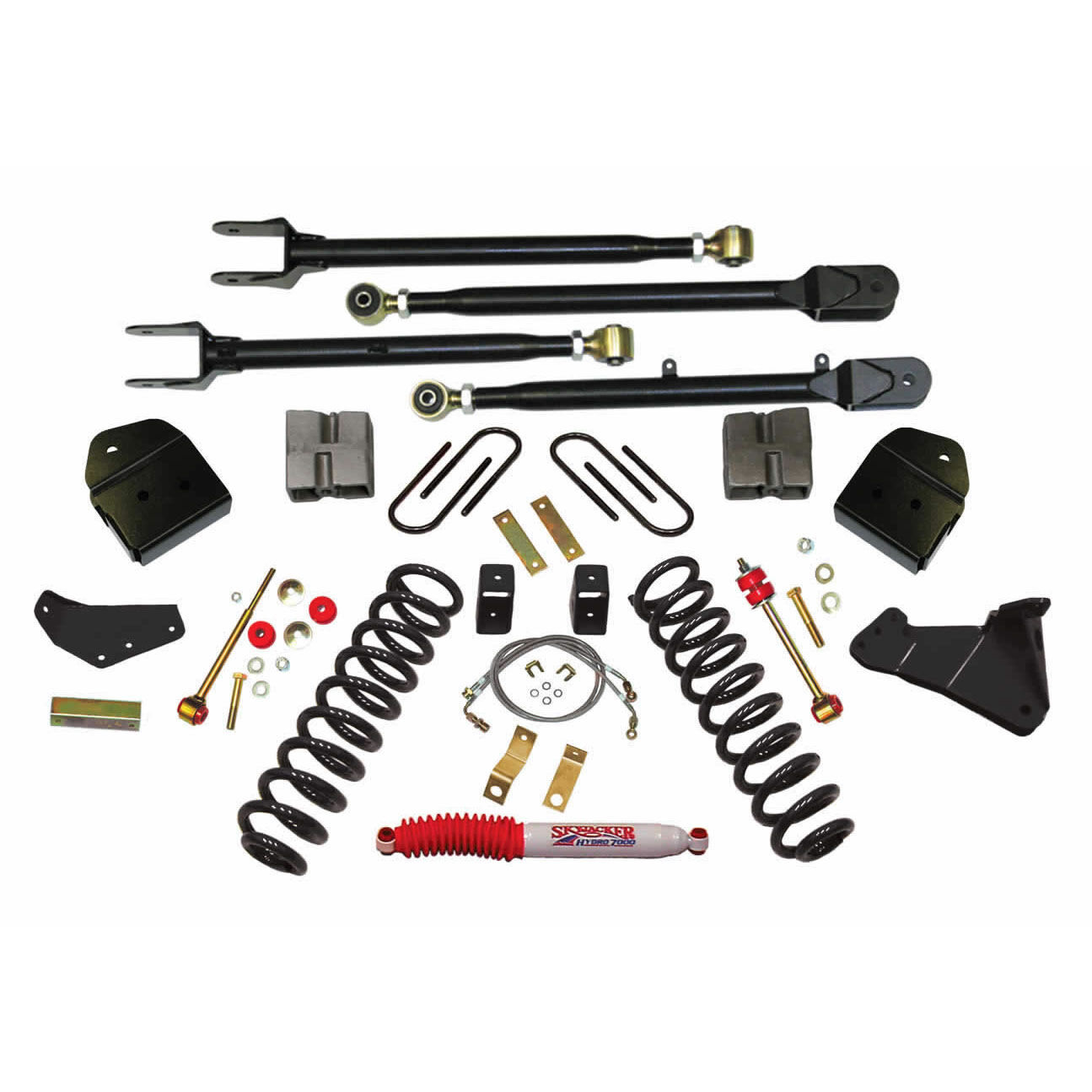 2005-2007 Ford F-250 Super Duty Lift Kit 4.0 Inch Lift by SkyJacker - F54024K