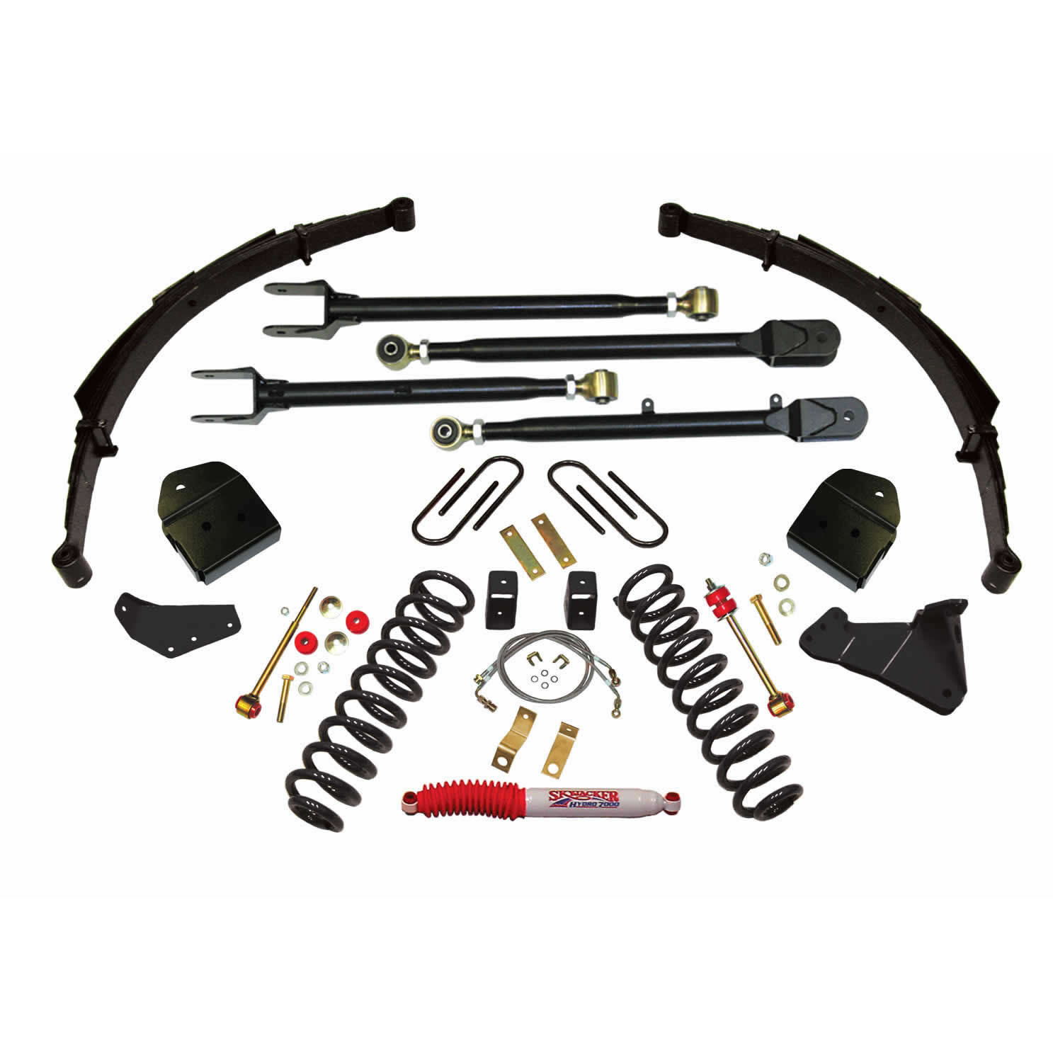 2005-2007 Ford F-250 Super Duty Lift Kit 4.0 Inch Lift by SkyJacker - F54524KS