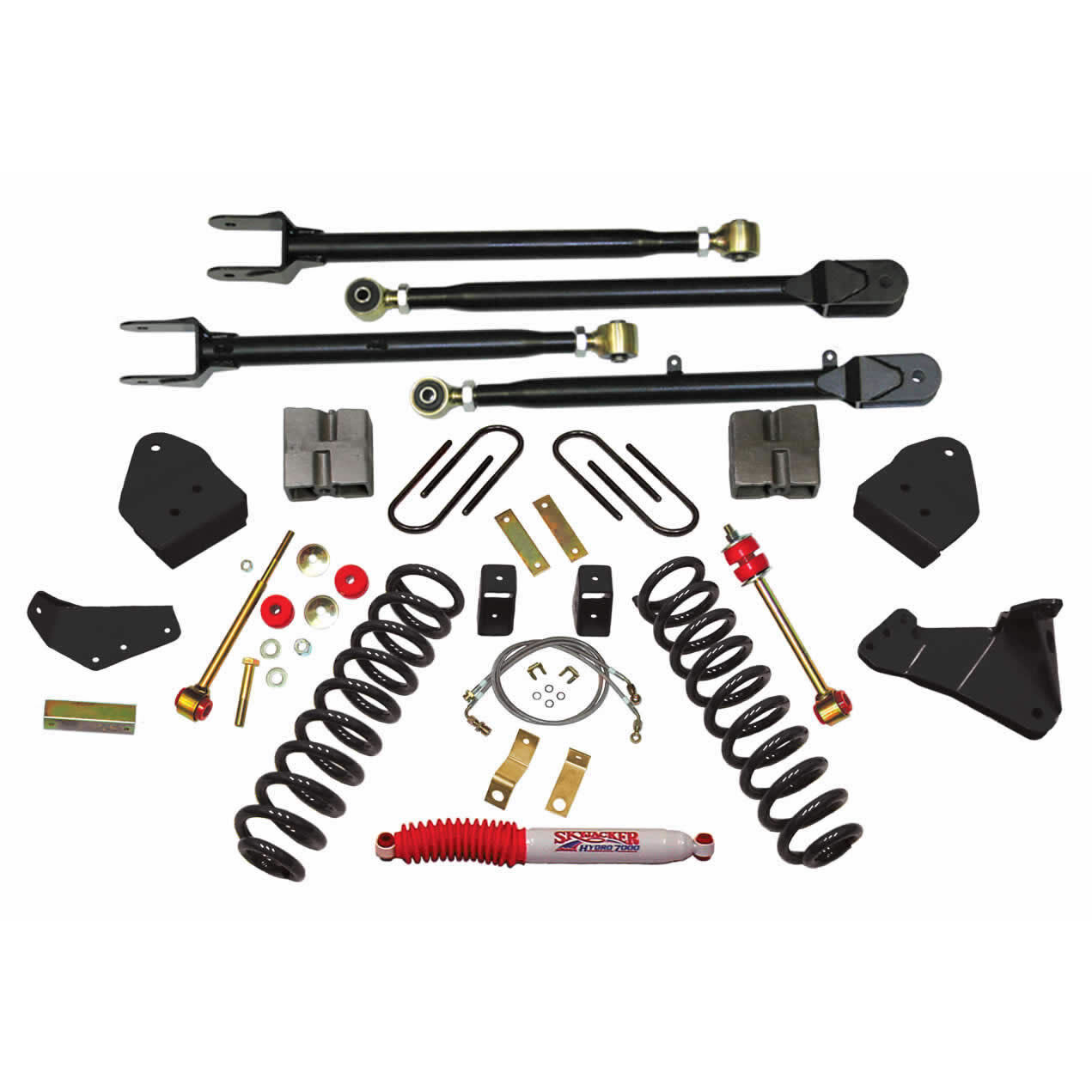 2005-2007 Ford F-250 Super Duty Lift Kit 6.0 Inch Lift by SkyJacker - F56024K