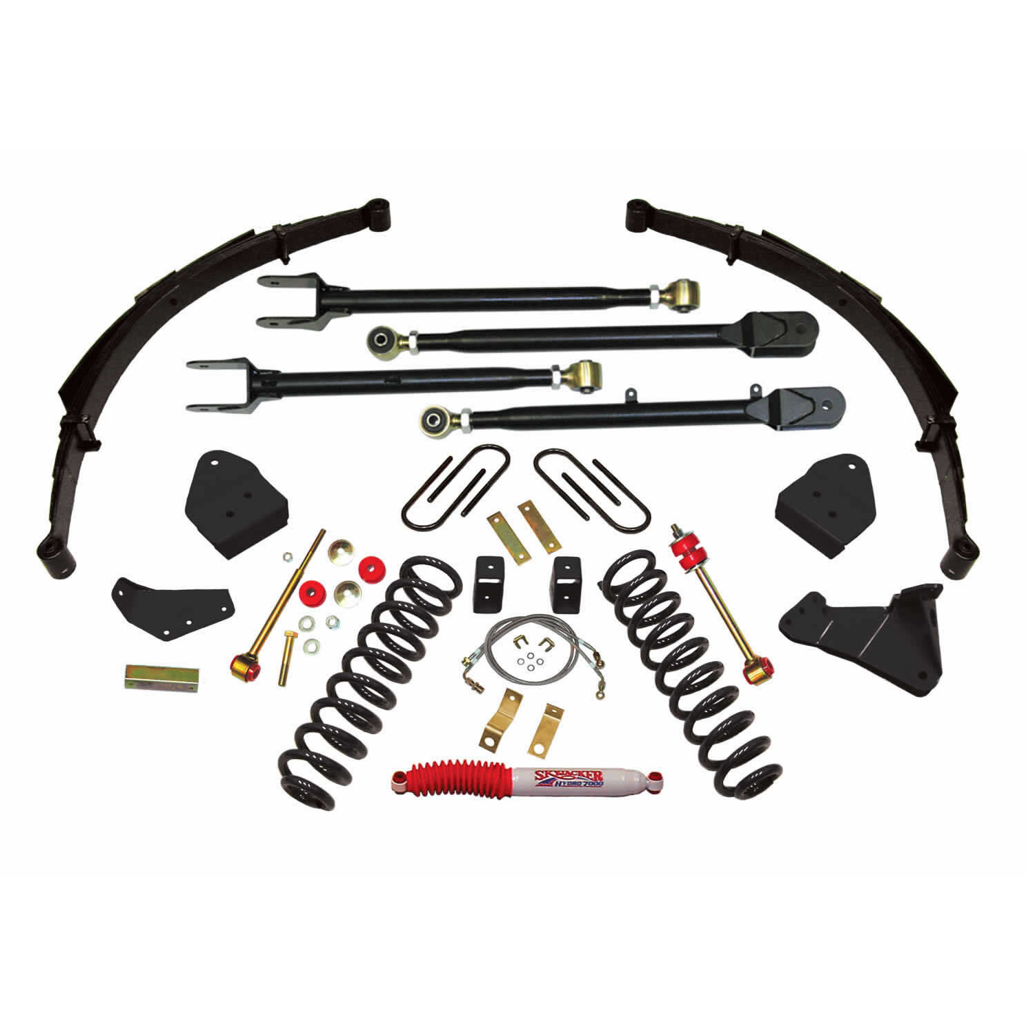 2005-2007 Ford F-250 Super Duty Lift Kit 6.0 Inch Lift by SkyJacker - F56024KS