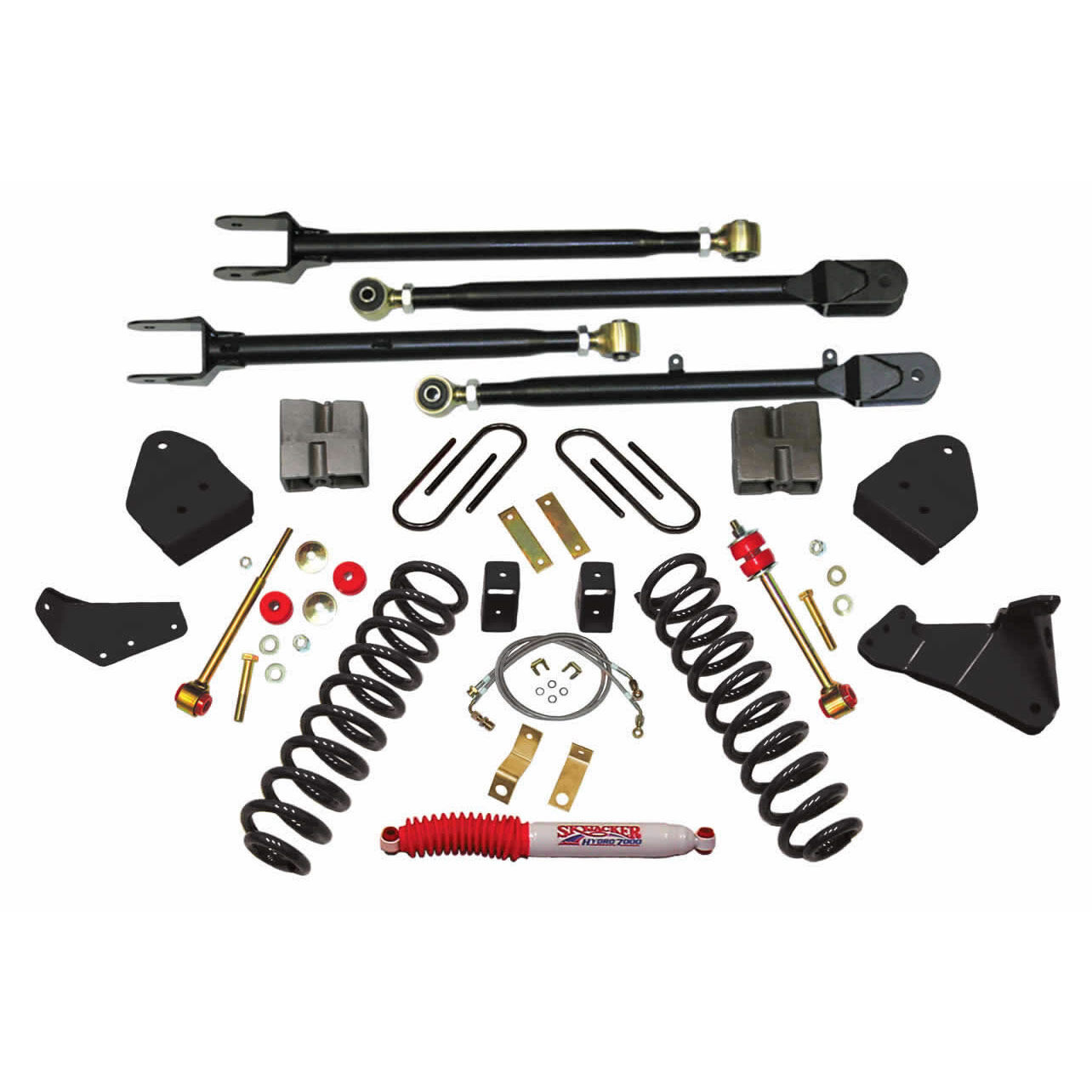 2005-2007 Ford F-250 Super Duty Lift Kit 6.0 Inch Lift by SkyJacker - F56524K