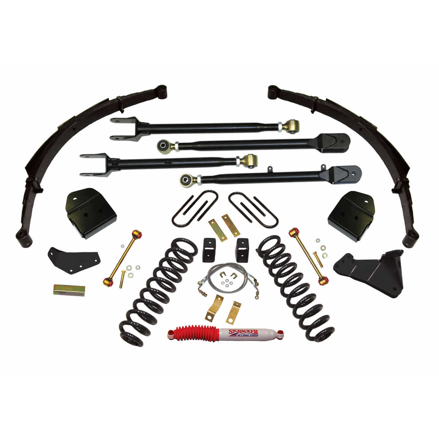 2008-2010 Ford F-250 Super Duty Lift Kit 4.0 Inch Lift by SkyJacker - F84024KS