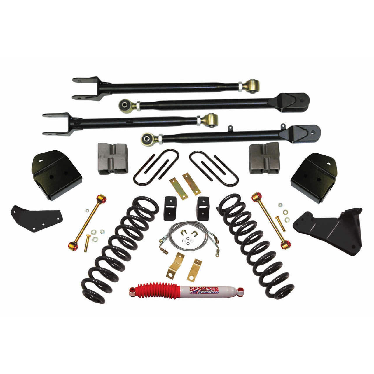 2008-2010 Ford F-250 Super Duty Lift Kit 4.0 Inch Lift by SkyJacker - F84524K