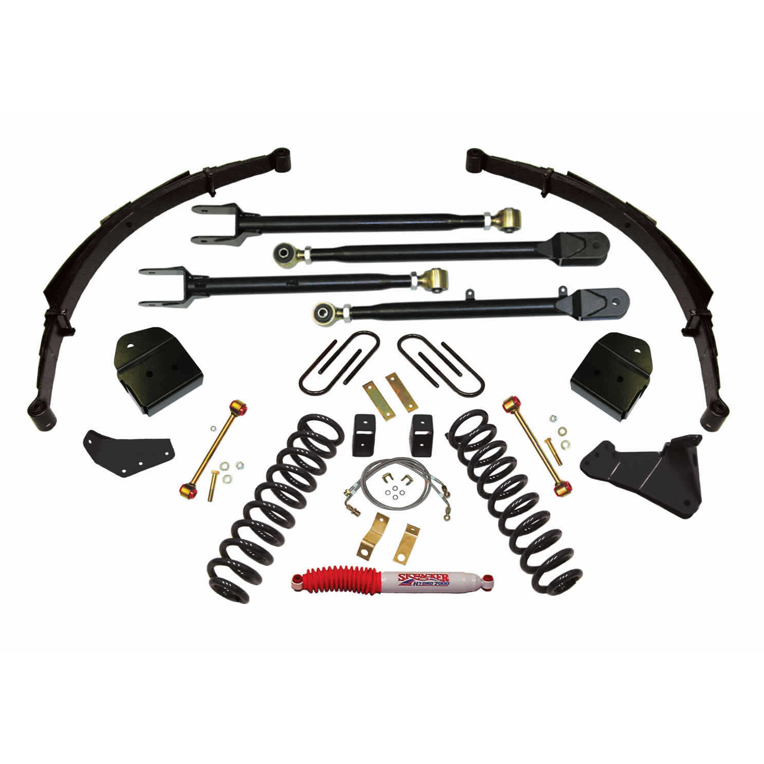 2008-2010 Ford F-250 Super Duty Lift Kit 4.0 Inch Lift by SkyJacker - F84524KS