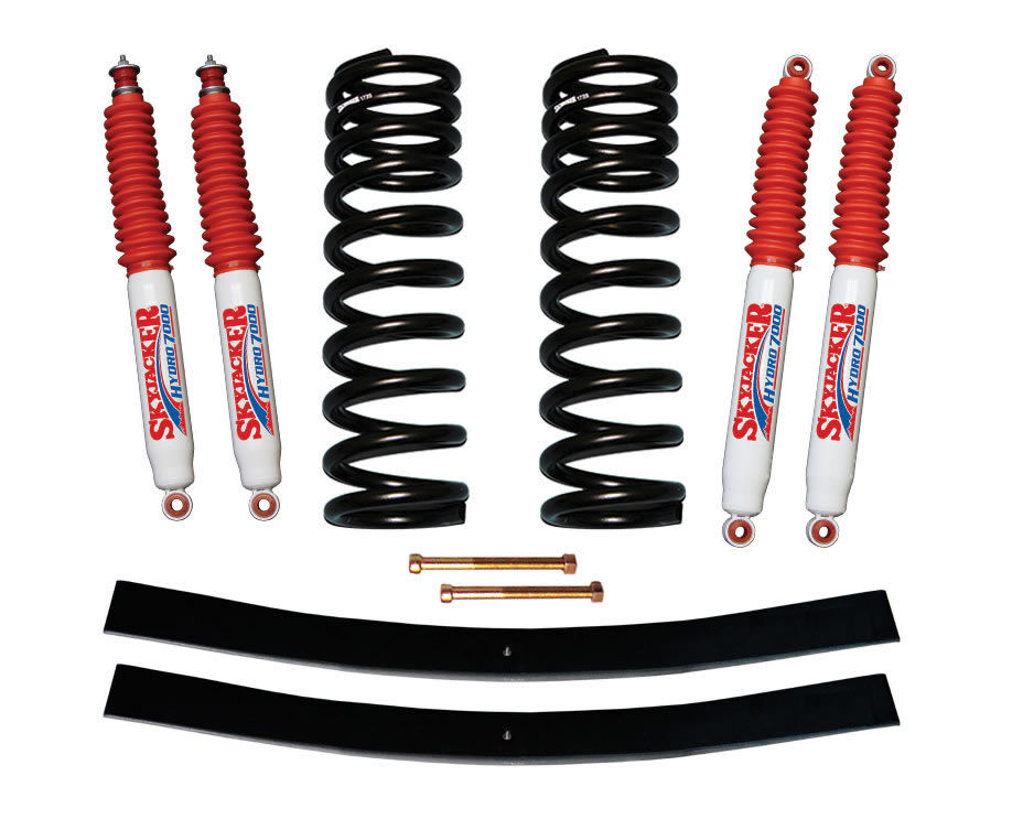 1975-1977 Ford Bronco Lift Kit 1.5-2.0 Inch Lift by SkyJacker - 172EBK-H