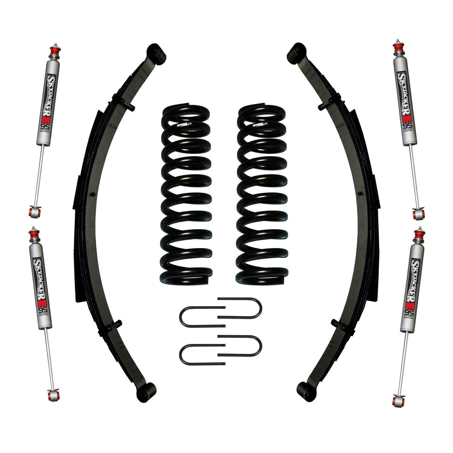 1977-1979 Ford F-150 Lift Kit 4.0 Inch Lift by SkyJacker - 174PKS-M