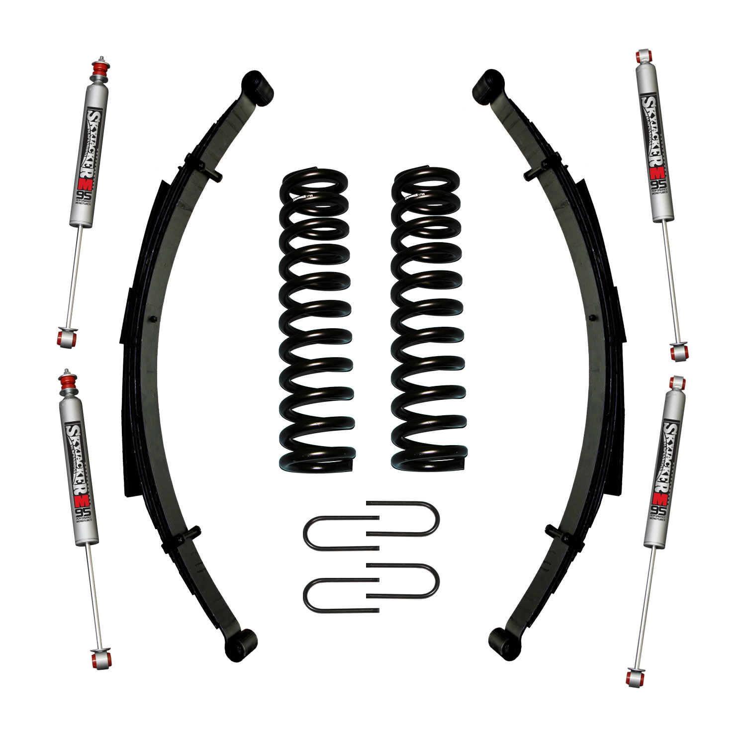 1978-1979 Ford Bronco Lift Kit 6.0 Inch Lift by SkyJacker - 176BKS-M