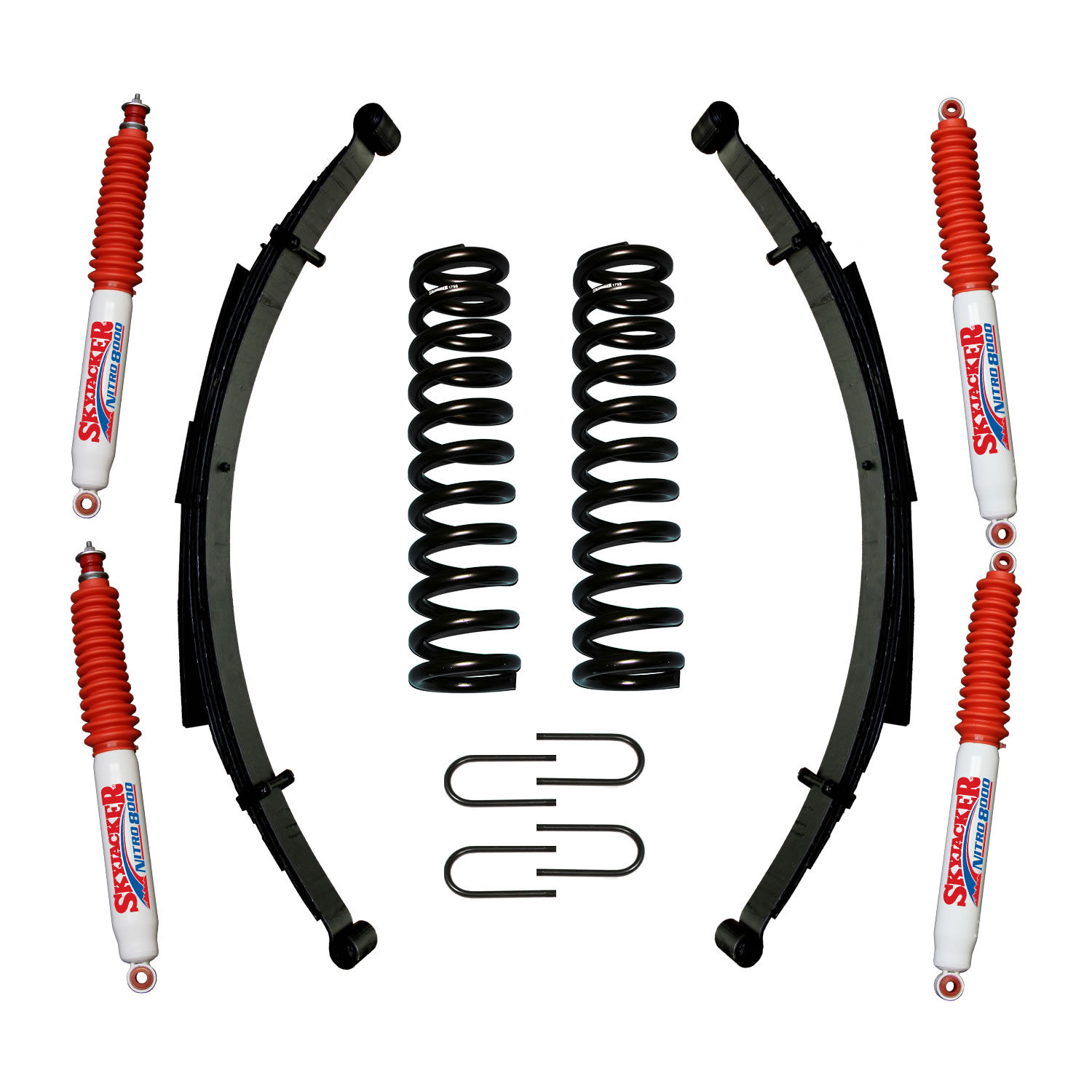 1978-1979 Ford Bronco Lift Kit 6.0 Inch Lift by SkyJacker - 176BKS-N