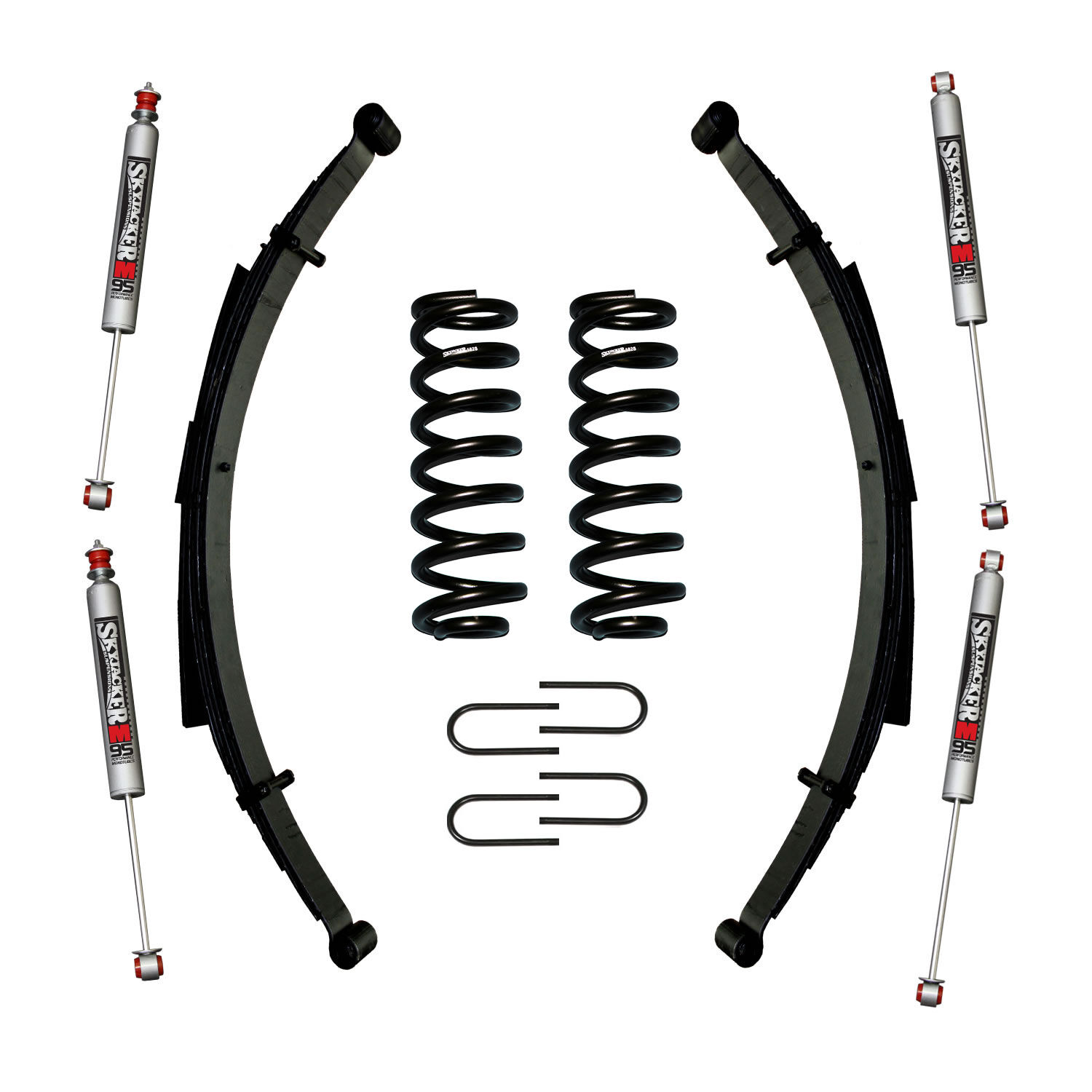 1980-1996 Ford Bronco Lift Kit 1.5-2.0 Inch Lift by SkyJacker - 182BKS-M