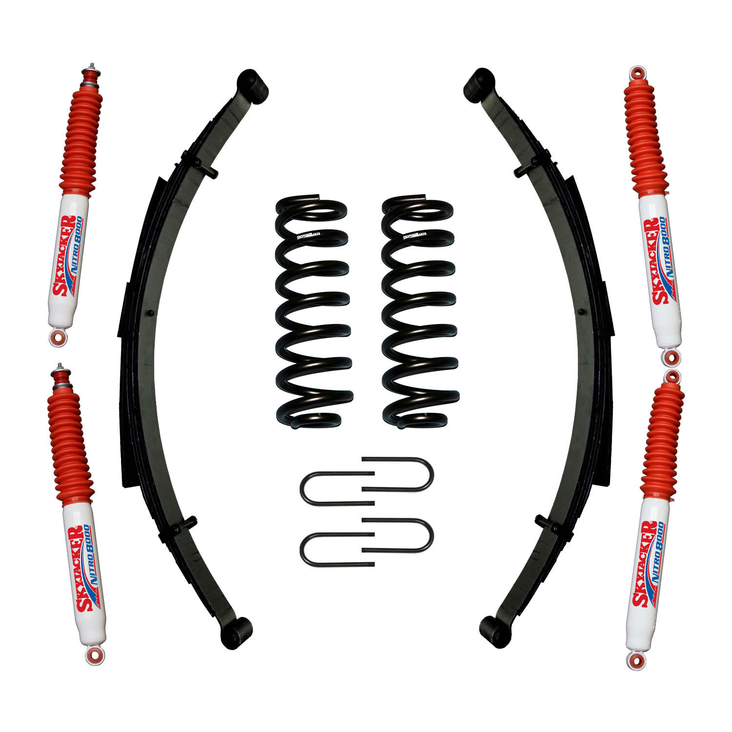 1980-1996 Ford Bronco Lift Kit 1.5-2.0 Inch Lift by SkyJacker - 182BKS-N