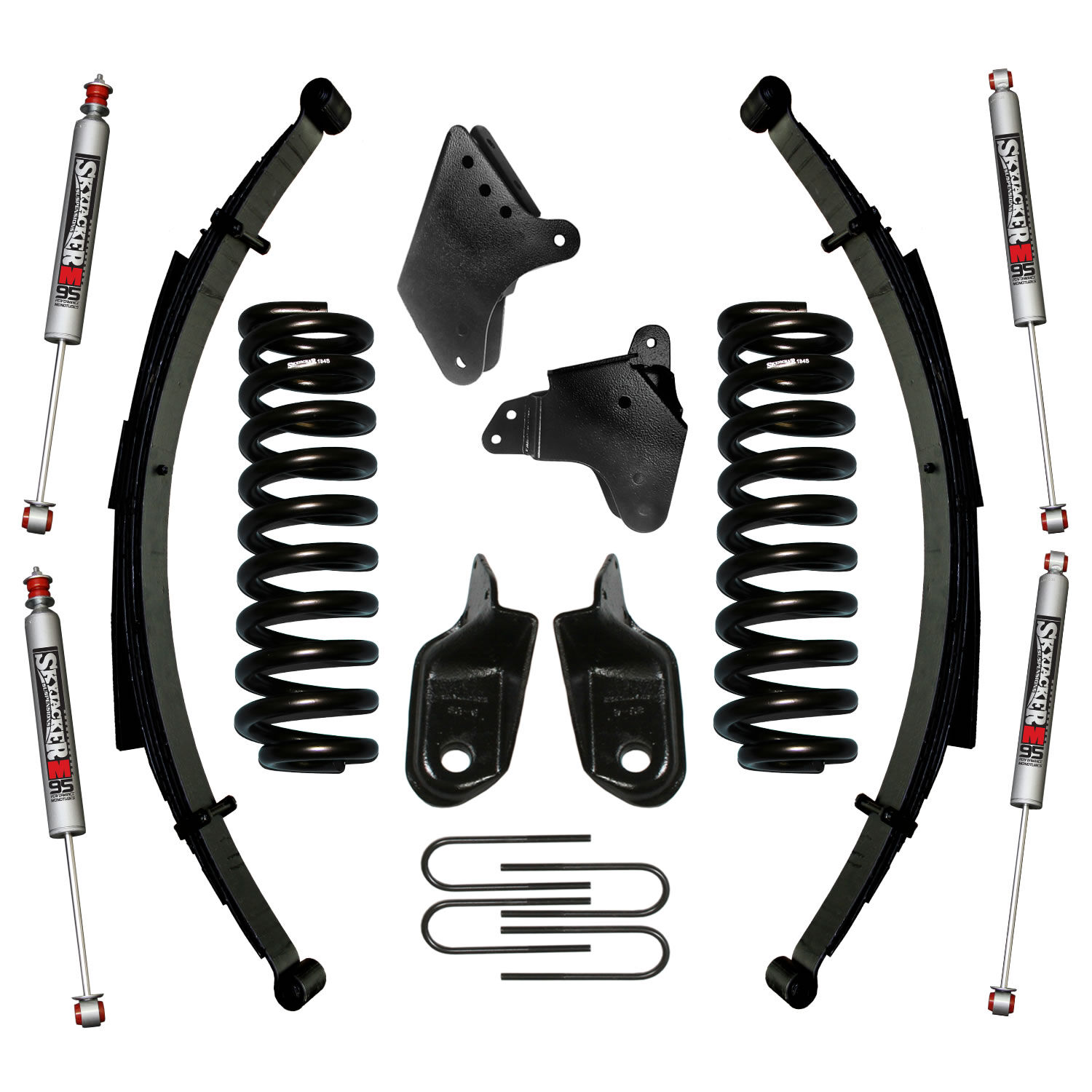 1980-1996 Ford Bronco Lift Kit 4.0 Inch Lift by SkyJacker - 184BKS-M