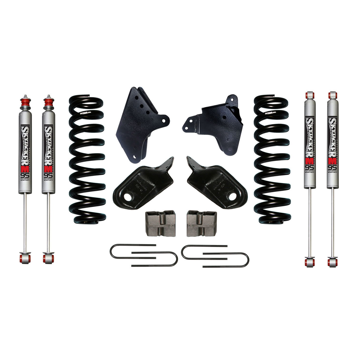1980-1996 Ford Bronco Lift Kit 6.0 Inch Lift by SkyJacker - 186BK-M
