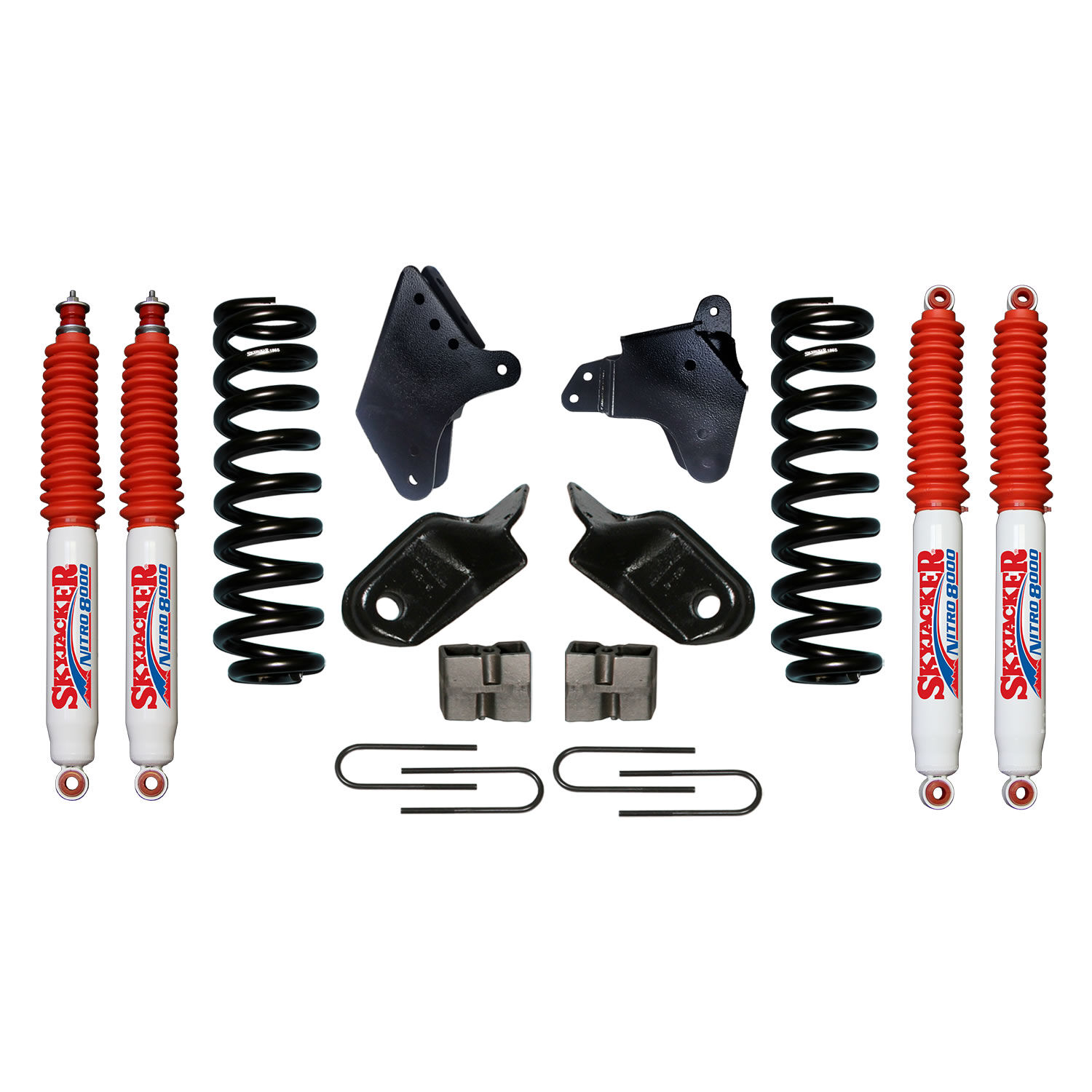 1980-1996 Ford Bronco Lift Kit 6.0 Inch Lift by SkyJacker - 186BK-N