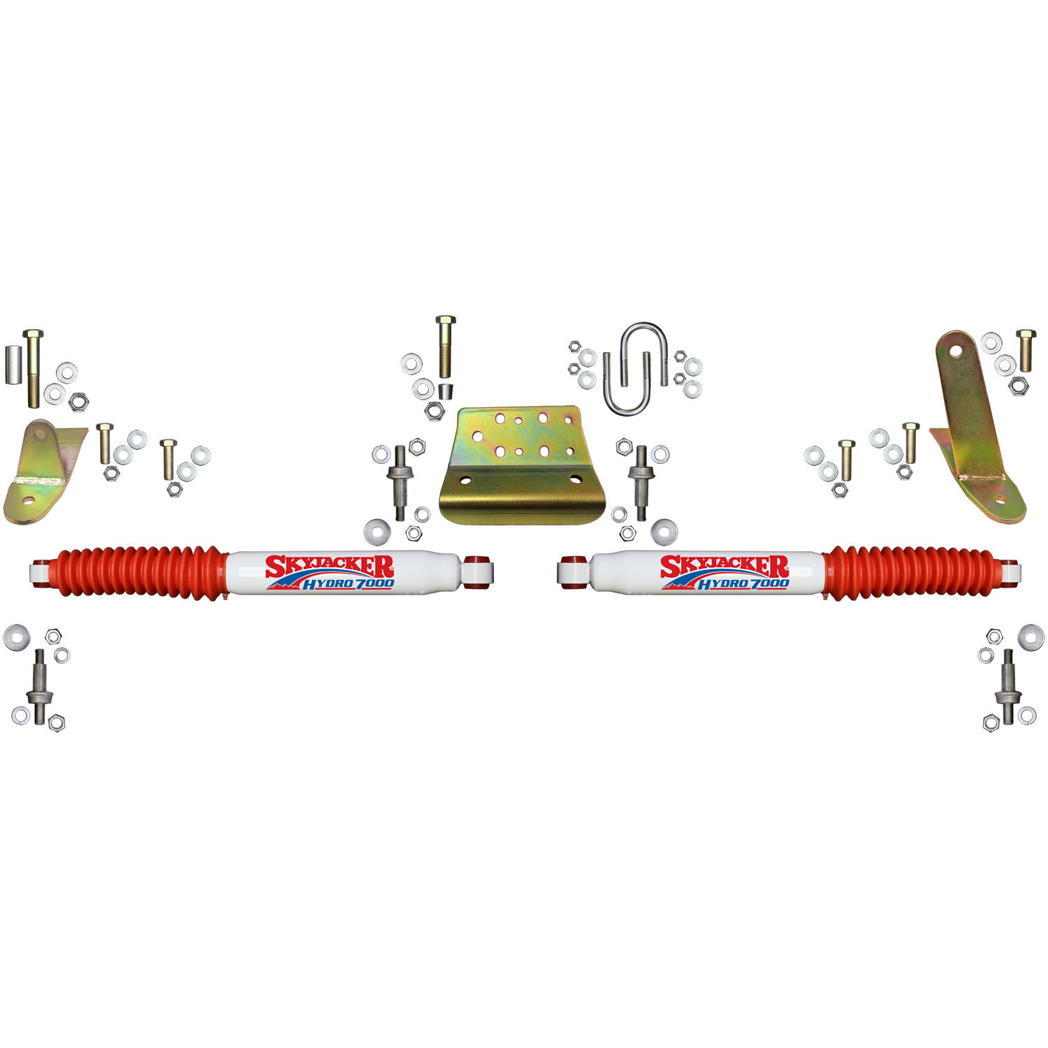 2003-2008 Dodge Ram 3500 Steering Stabilizer Kit 2 Piece by SkyJacker - 7213