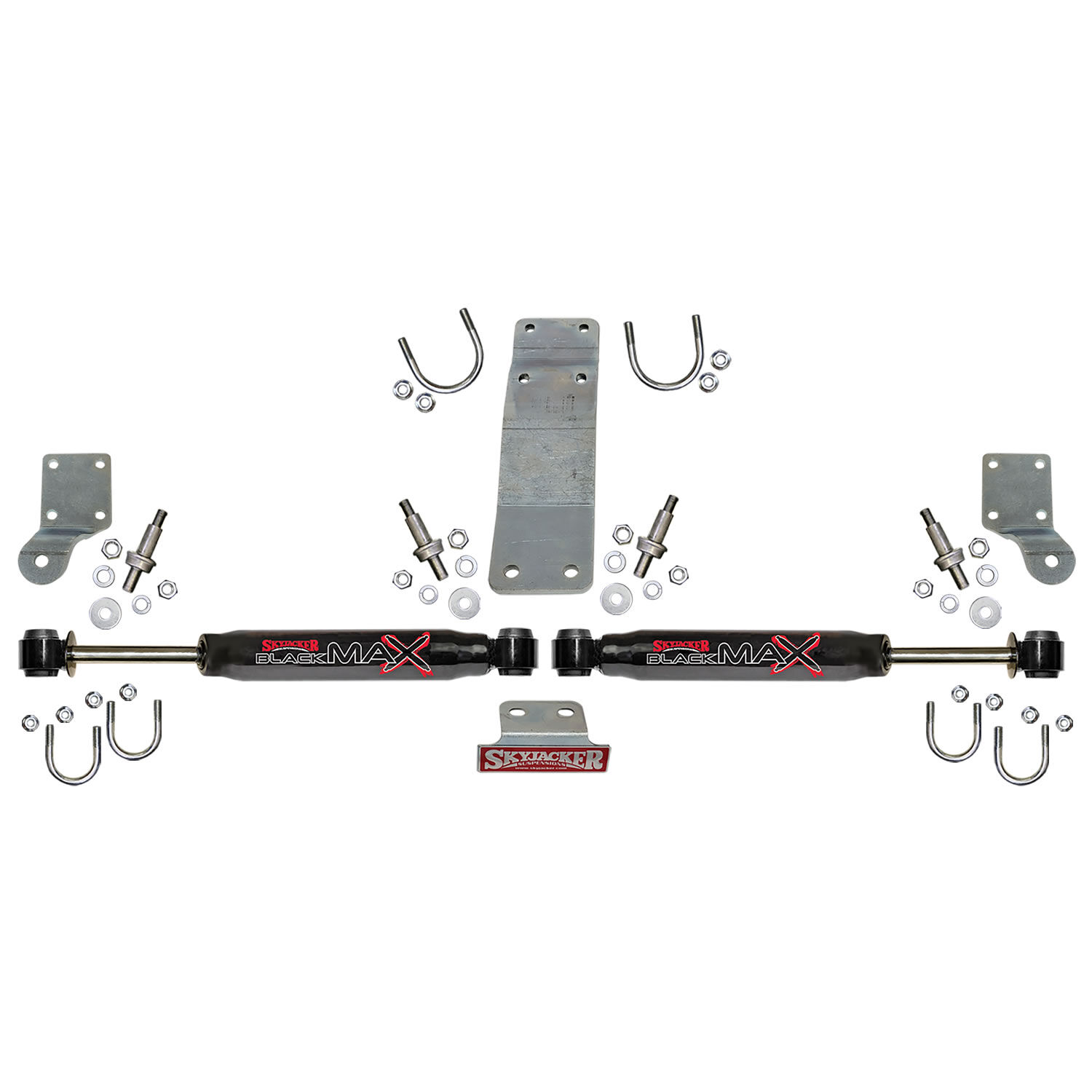 2007-2017 Jeep Wrangler Steering Stabilizer Kit 2 Piece by SkyJacker - 8206