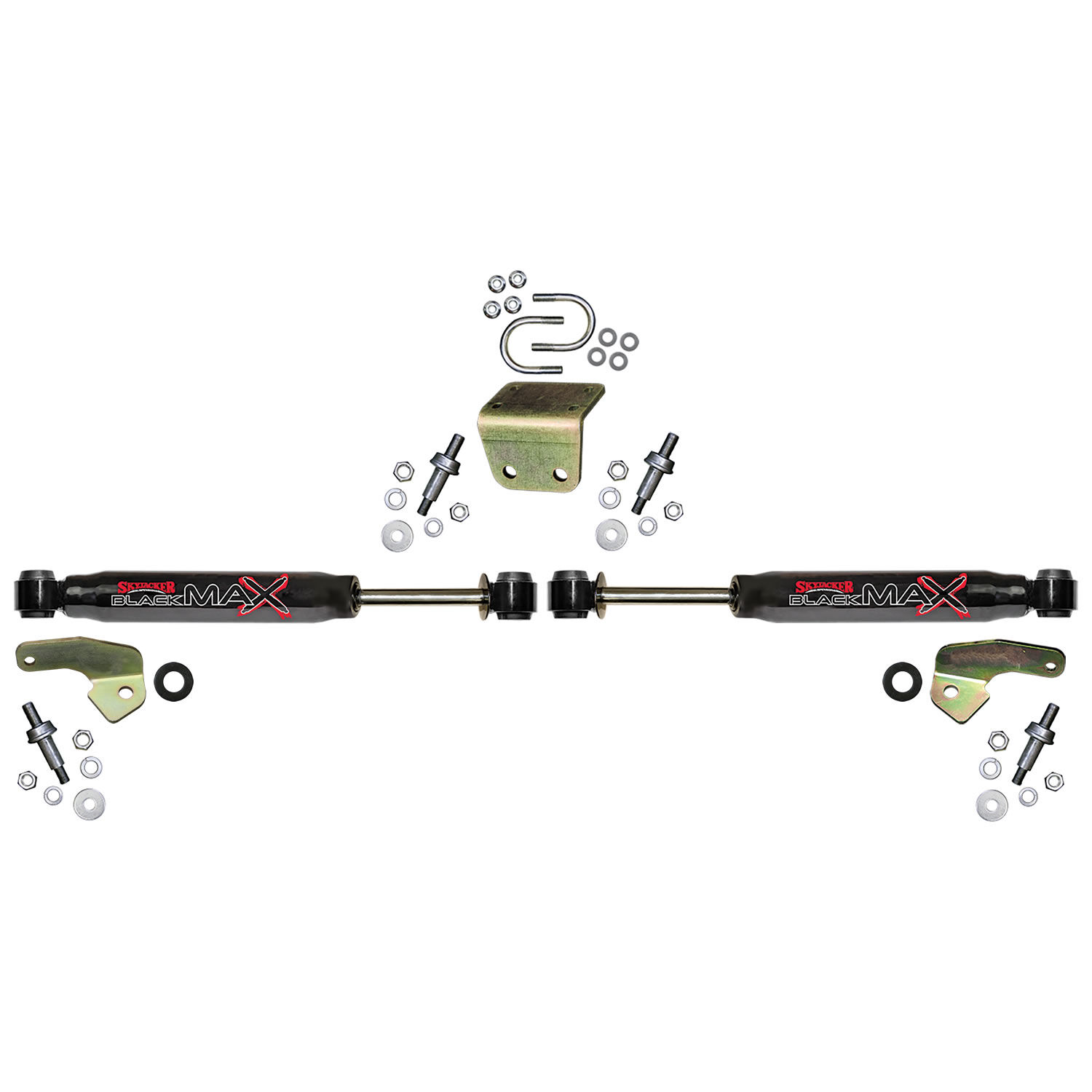 2011-2018 GMC Sierra 3500 HD Steering Stabilizer Kit 4.0 Inch Lift 2 Piece by SkyJacker - 8211