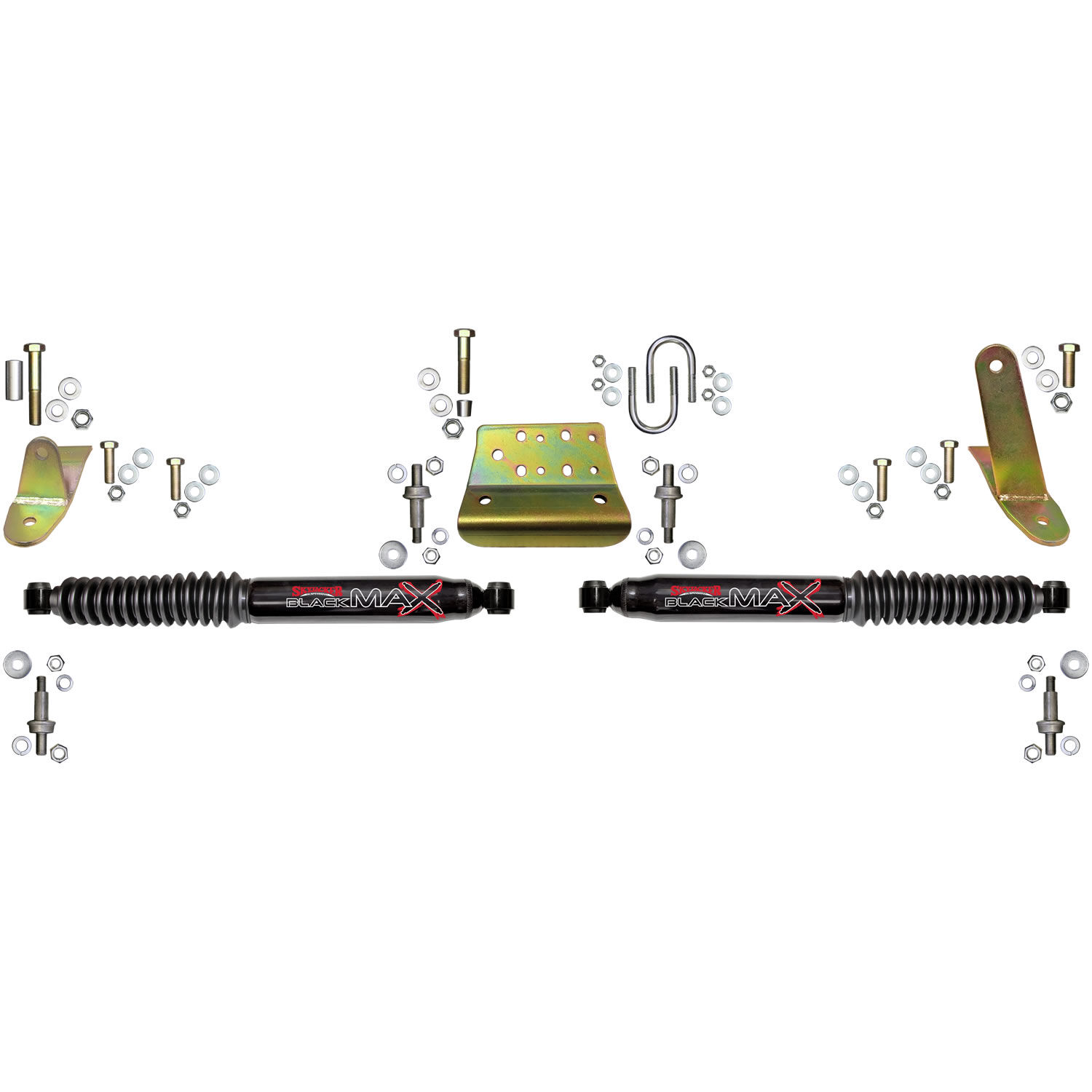 2013-2018 Ram 3500 Steering Stabilizer Kit 2 Piece by SkyJacker - 8214
