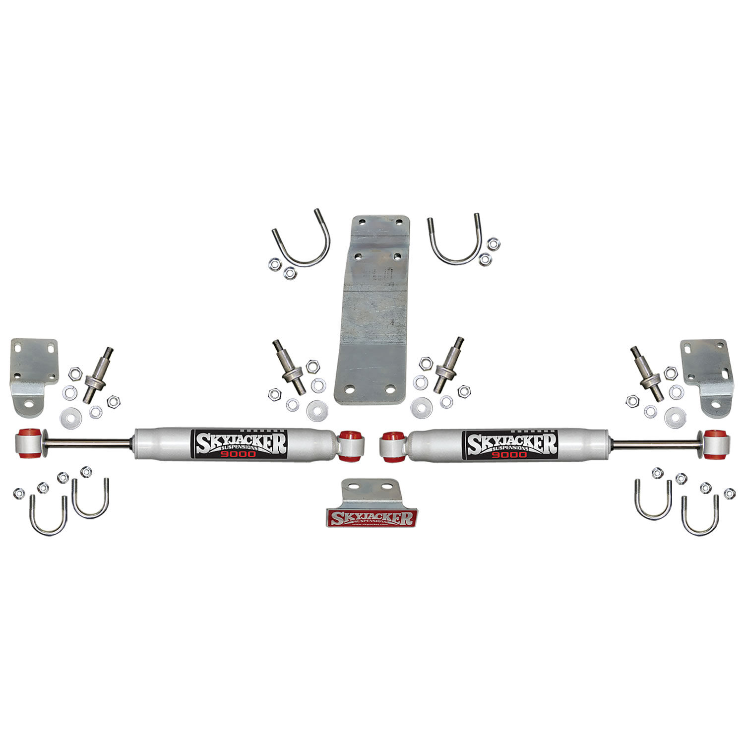 2007-2017 Jeep Wrangler Steering Stabilizer Kit 2 Piece by SkyJacker - 9204