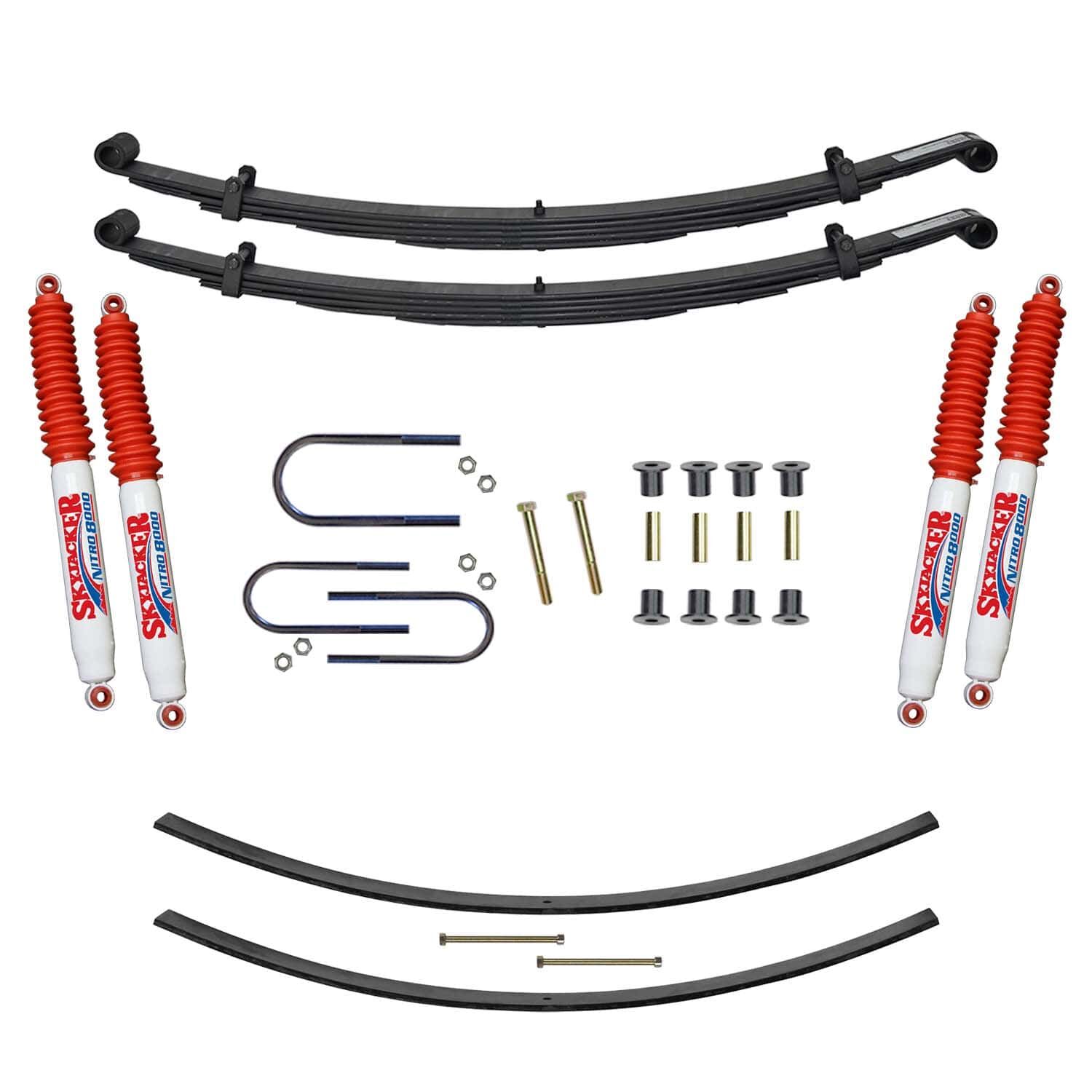 1987-1993 Dodge W350 Lift Kit Front|Rear 2.0-2.5 Inch Lift by SkyJacker - D200CDAK-N