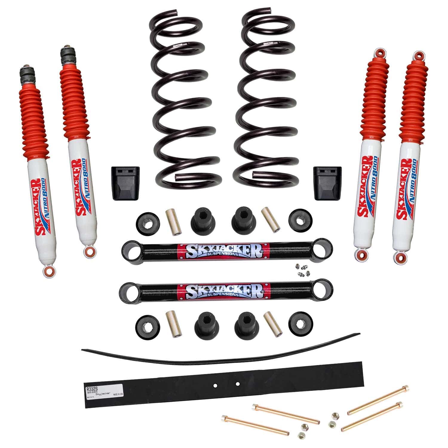 2003-2010 Dodge Ram 3500 Lift Kit 3.5-4.0 Inch Lift by SkyJacker - D2513K-N