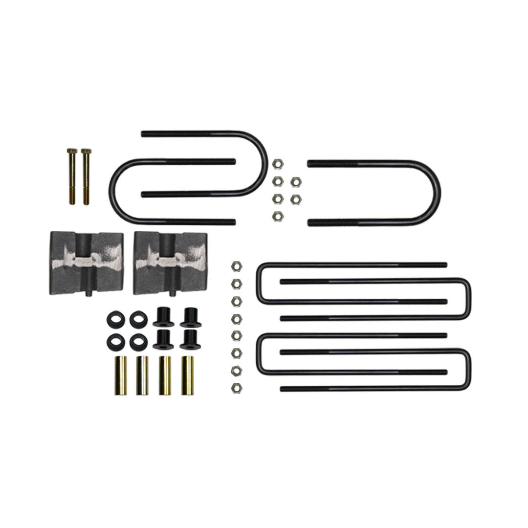 1978 Dodge W150 Lift Kit 8.0 Inch Lift w/ADX 2.0 Nitrogen Gas Shocks + Pitman Arm + Steering Arm + Adj Drag Link + Front Sway Bar Lowering Brackets + Brake Lines + Steering Stabilizer Kit (Dual - Black)