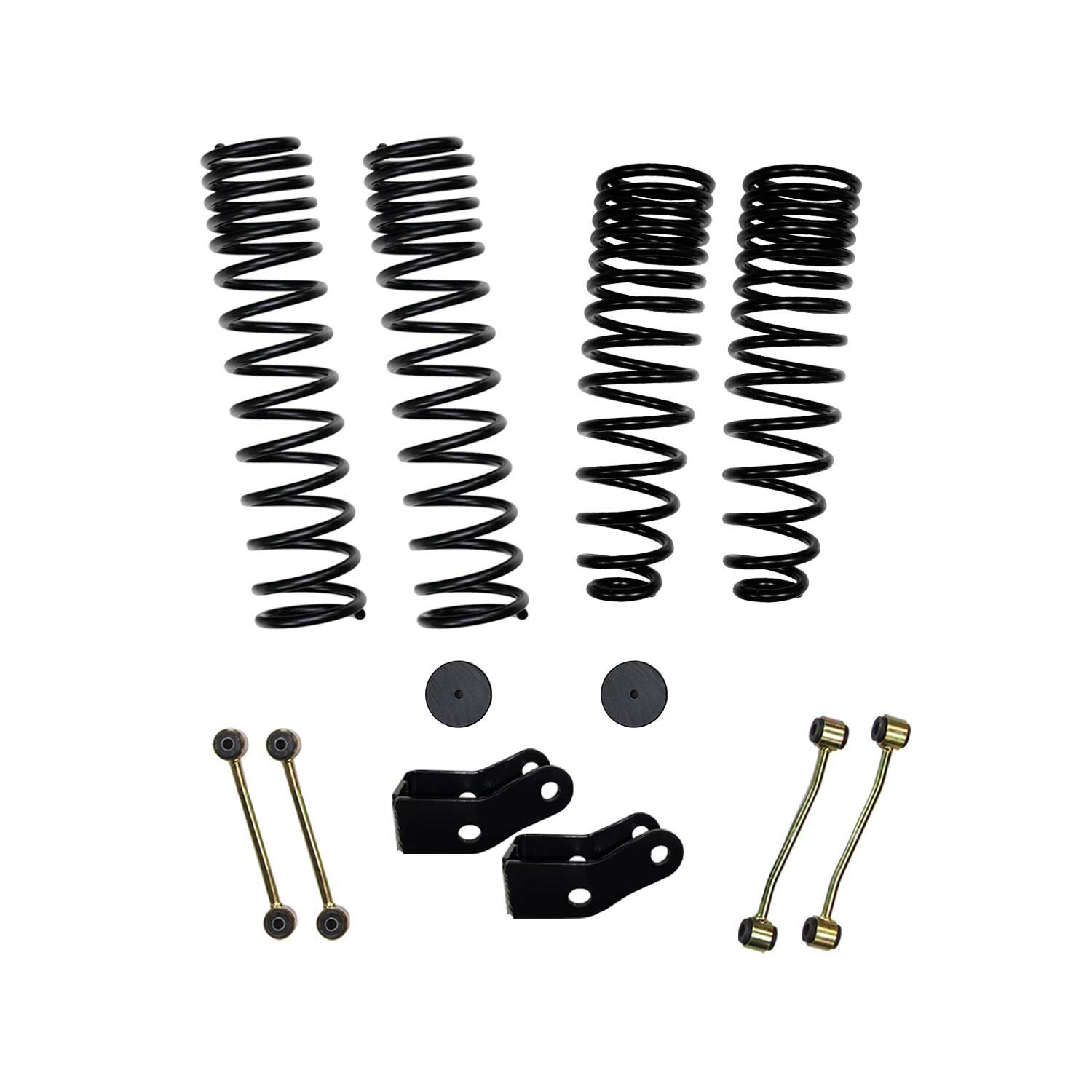 2020-2022 Jeep Gladiator Mojave/Overland/Sport/Sport S Lift Kit Front|Rear 2.5 Inch Lift by SkyJacker - G251PELT