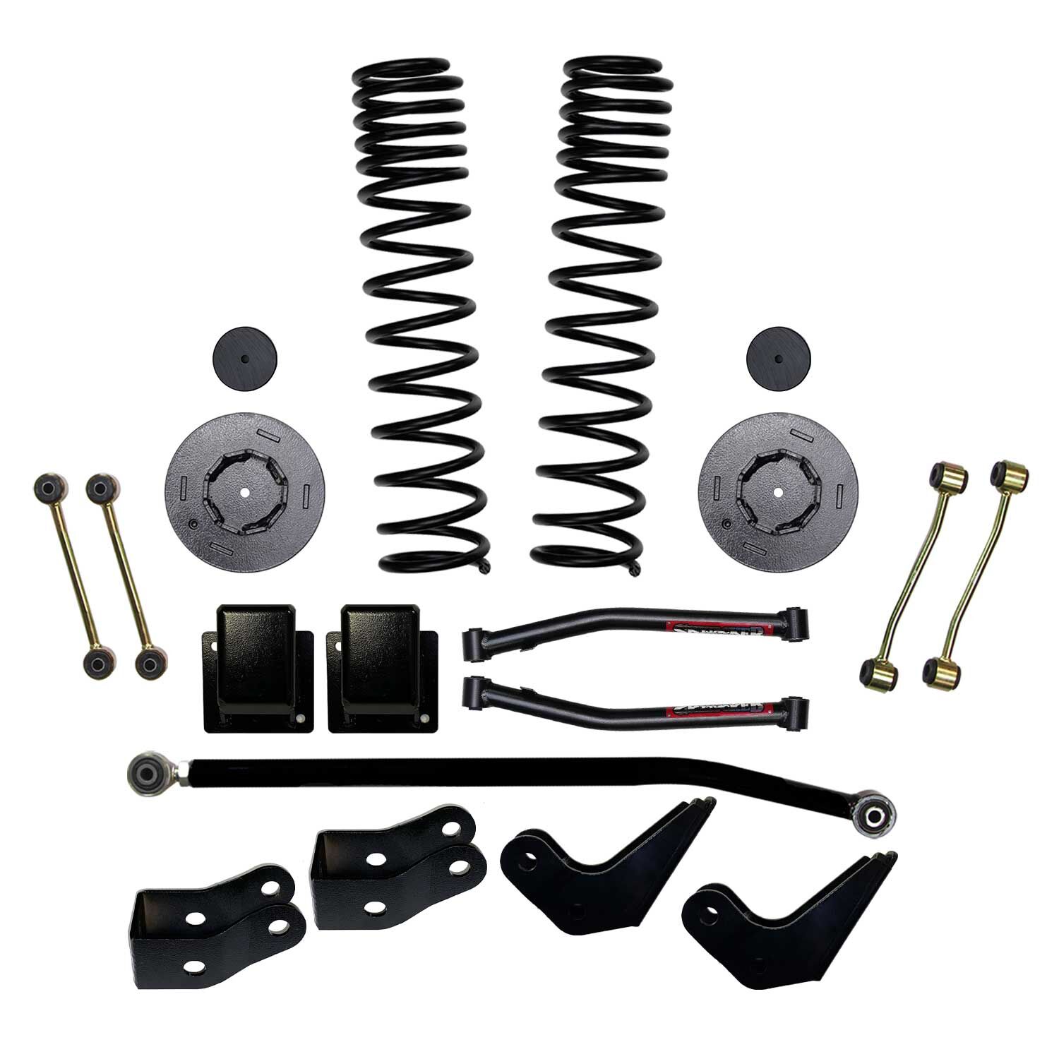 2020-2022 Jeep Gladiator Mojave/Overland/Sport/Sport S Lift Kit Front|Rear 3.5 Inch Lift by SkyJacker - G350PELT