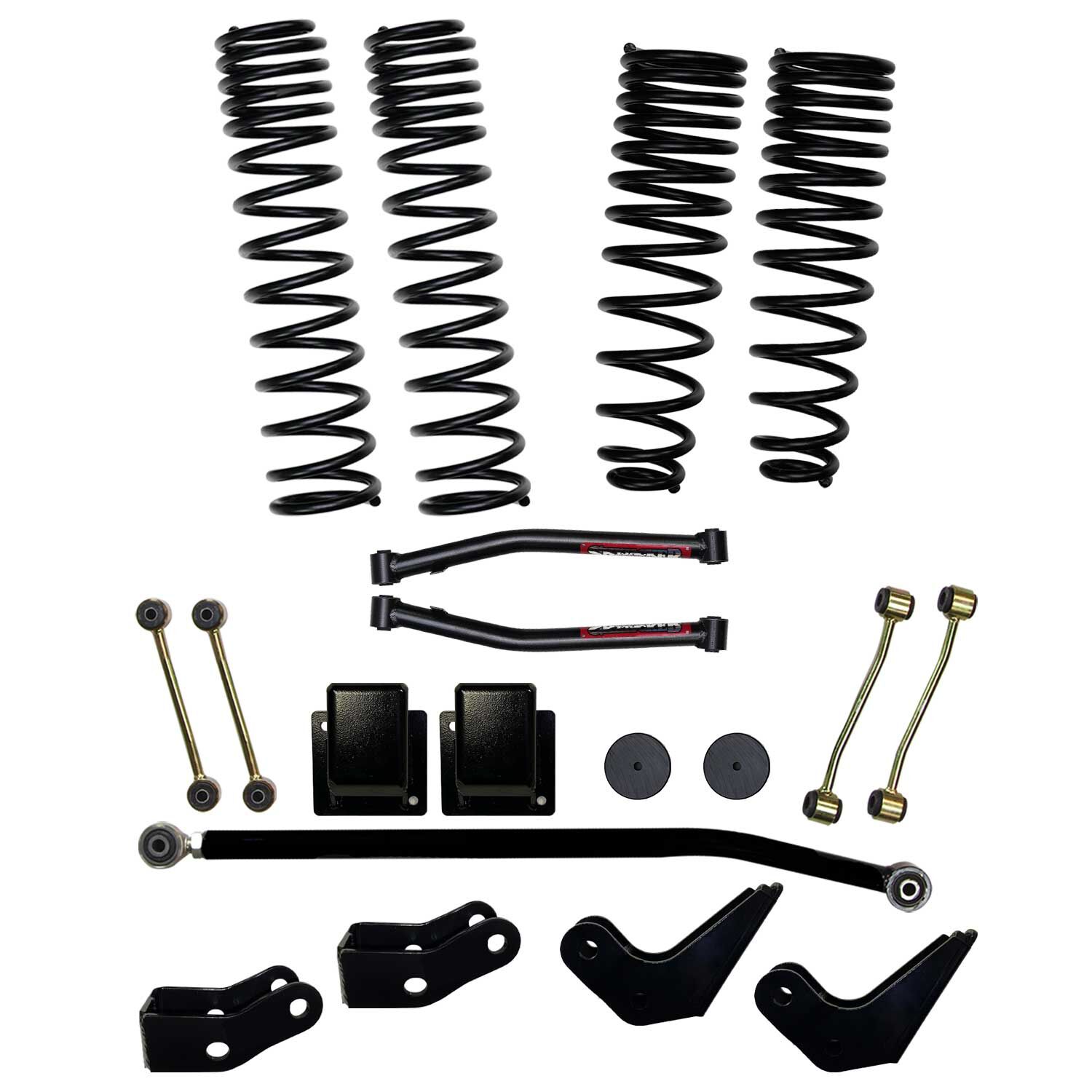 2020-2022 Jeep Gladiator Rubicon Lift Kit Front|Rear 3.5 Inch Lift by SkyJacker - G351RPELT