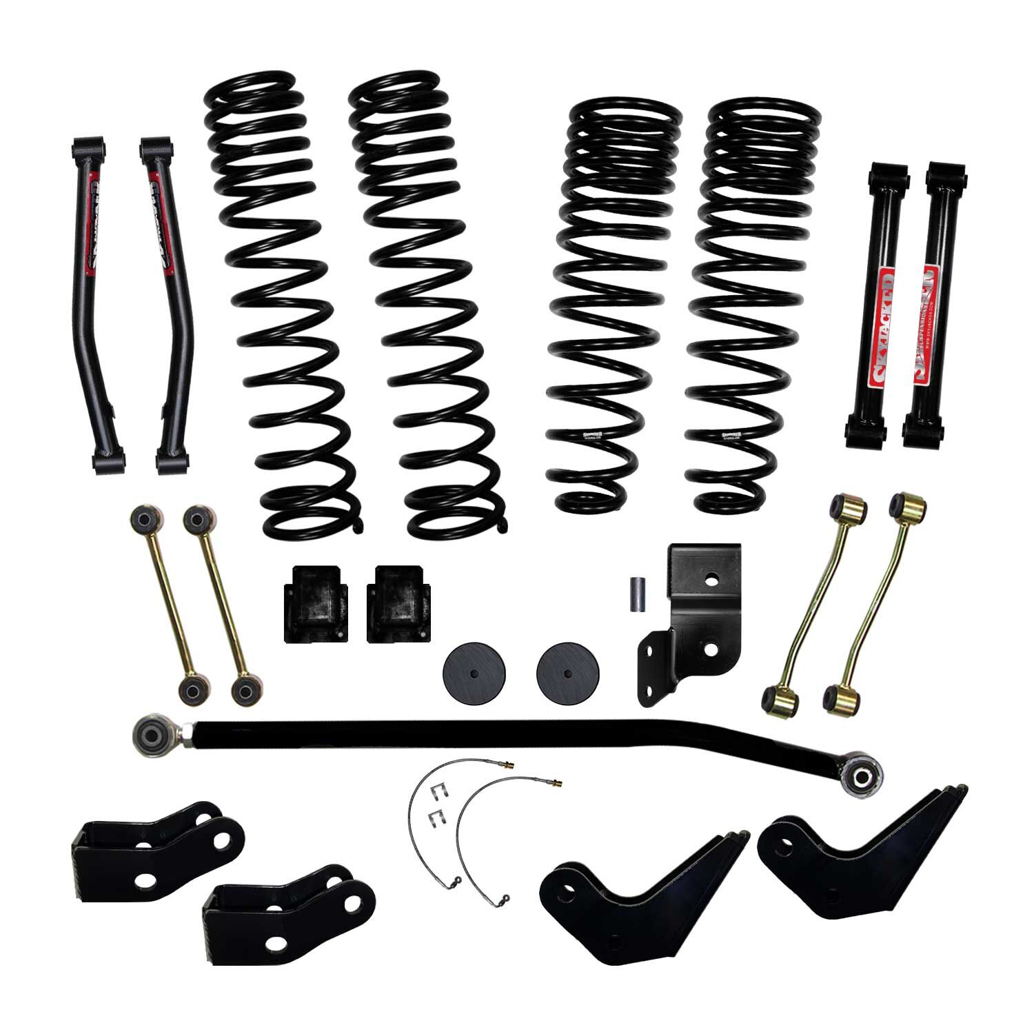2020-2022 Jeep Gladiator Mojave Lift Kit Front|Rear 4.0 Inch Lift by SkyJacker - G401MPELT