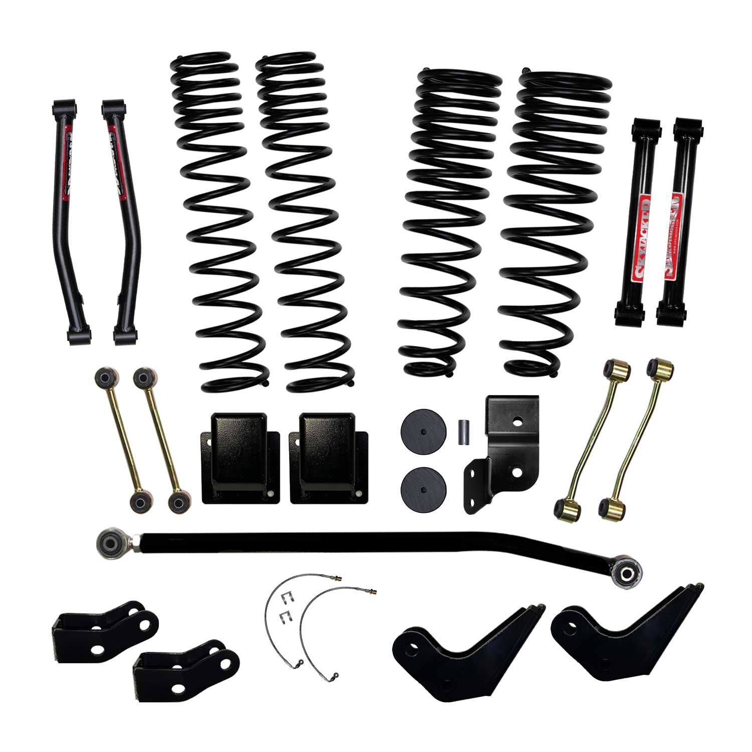 2020-2022 Jeep Gladiator Rubicon Lift Kit Front|Rear 4.5 Inch Lift by SkyJacker - G451RPELT