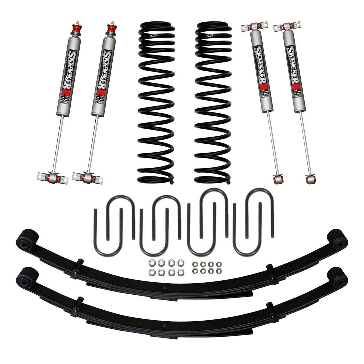 1989-2001 Jeep Cherokee Sport Lift Kit 3.0 Inch Lift by SkyJacker - JC3158KSMLT