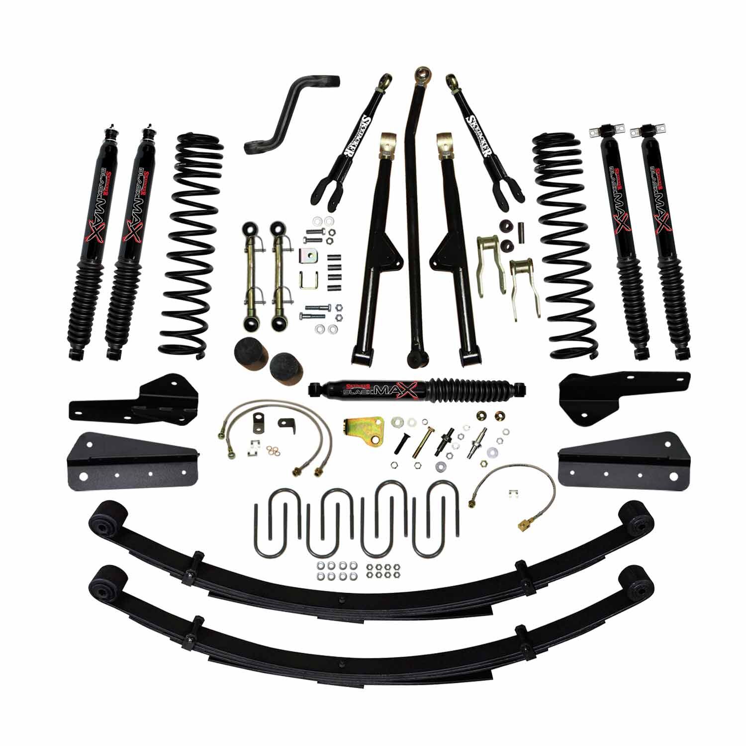 1989-2001 Jeep Cherokee Sport Lift Kit 4.5 Inch Lift by SkyJacker - JC4258KSBLT