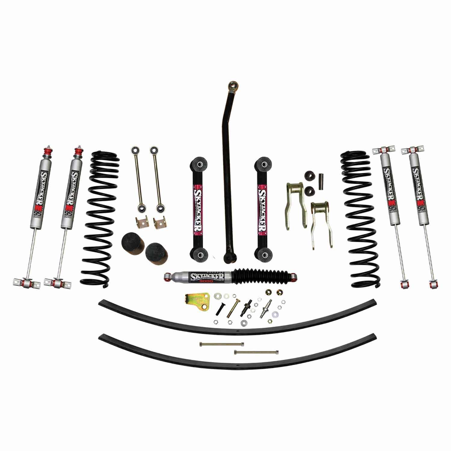 1989-2001 Jeep Cherokee Sport Lift Kit 4.5 Inch Lift by SkyJacker - JC451KMLT