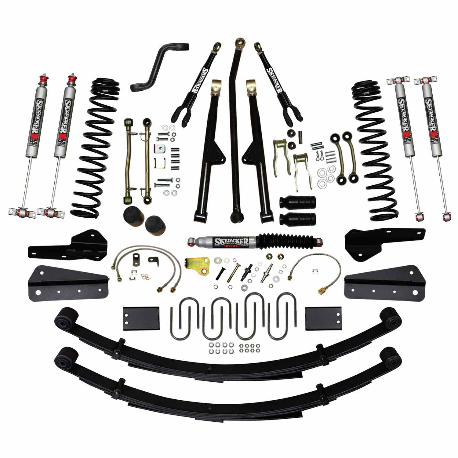 1989-2001 Jeep Cherokee Sport Lift Kit 8.0 Inch Lift by SkyJacker - JC8258KSMLT