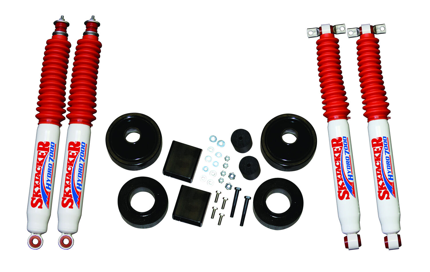 2007-2017 Jeep Wrangler Lift Kit 2.0 Inch Lift by SkyJacker - JK20-H