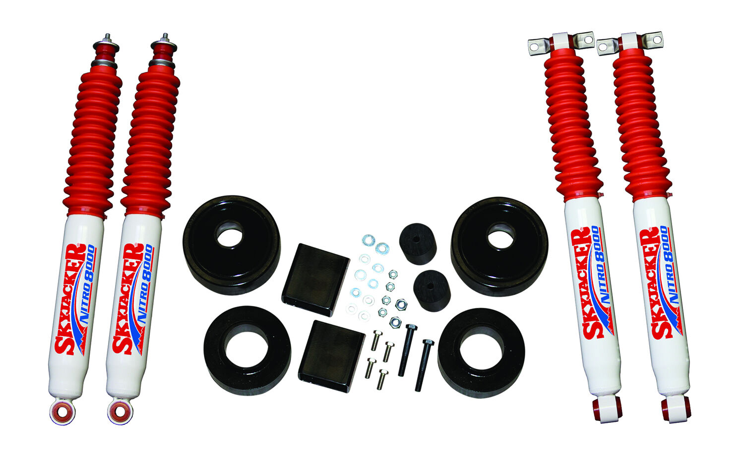 2007-2017 Jeep Wrangler Lift Kit 2.0 Inch Lift by SkyJacker - JK20-N