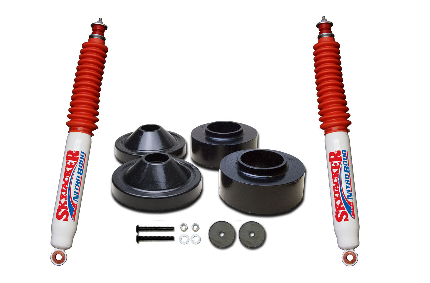 2007-2017 Jeep Wrangler Leveling Kit Front|Rear 0.75-2.0 Inch Lift by SkyJacker - JK23-N