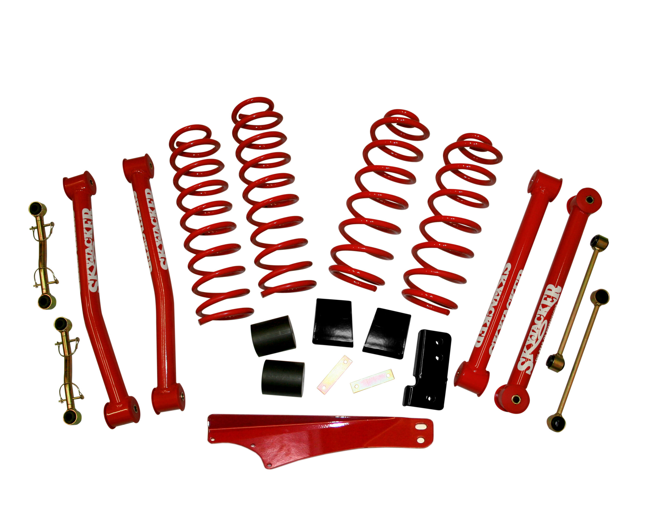2007-2017 Jeep Wrangler Lift Kit 2.5-3.5 Inch Lift by SkyJacker - JK2501KCR-H