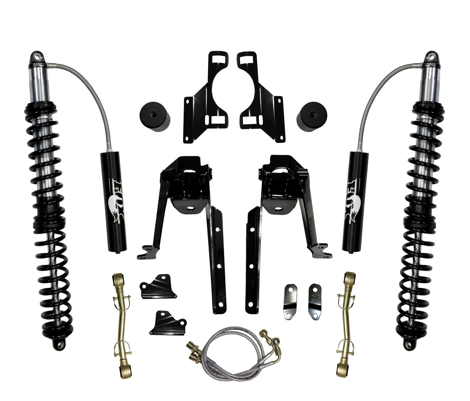 2007-2017 Jeep Wrangler Lift Kit Front 3.5-6.0 Inch Lift by SkyJacker - JK62FLSBO