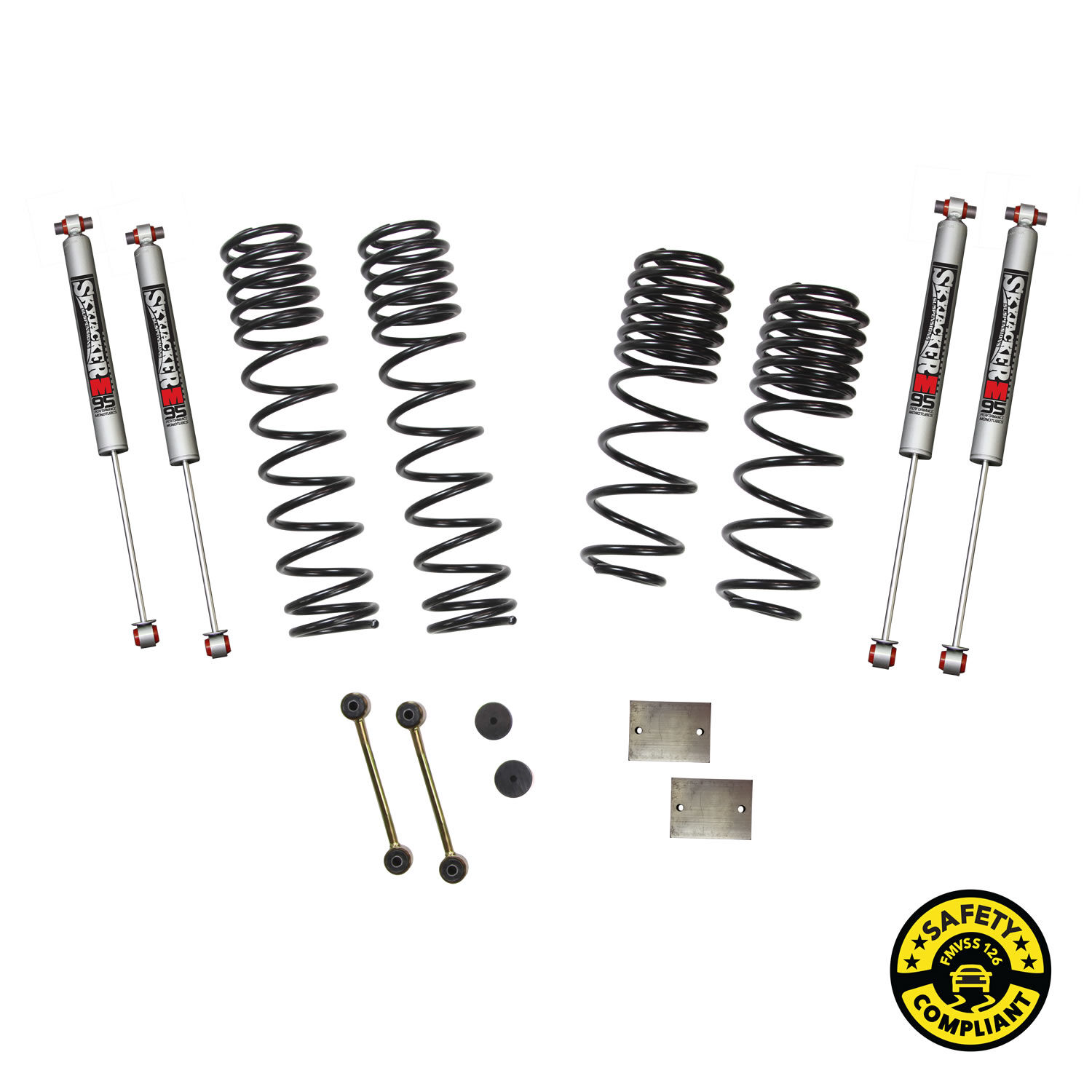 2018-2019 Jeep Wrangler ULTD Rubicon Lift Kit 1.0-1.5 Inch Lift by SkyJacker - JL15RBPMLT