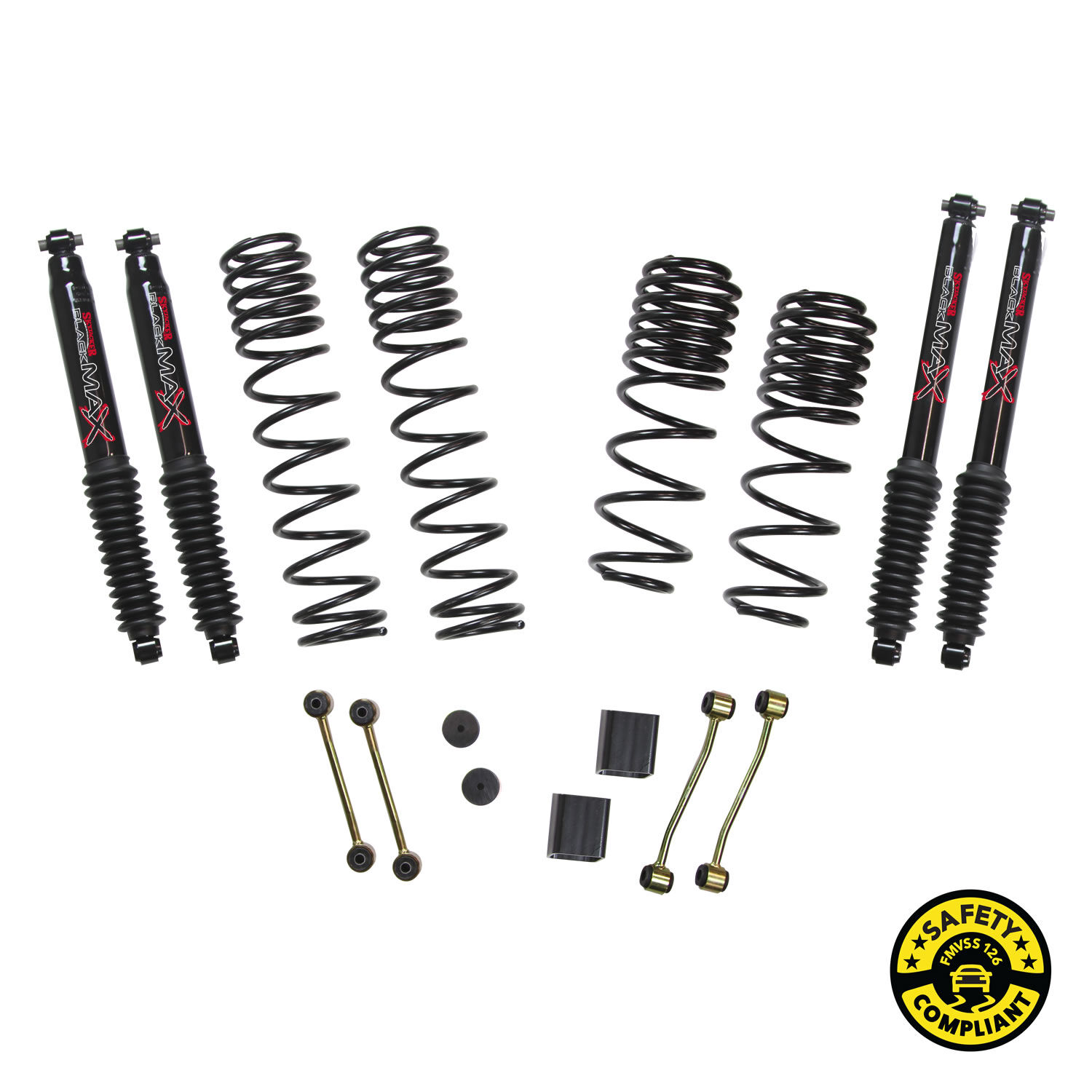 2018-2019 Jeep Wrangler Rubicon Lift Kit 2.0-2.5 Inch Lift by SkyJacker - JL20RBPBLT