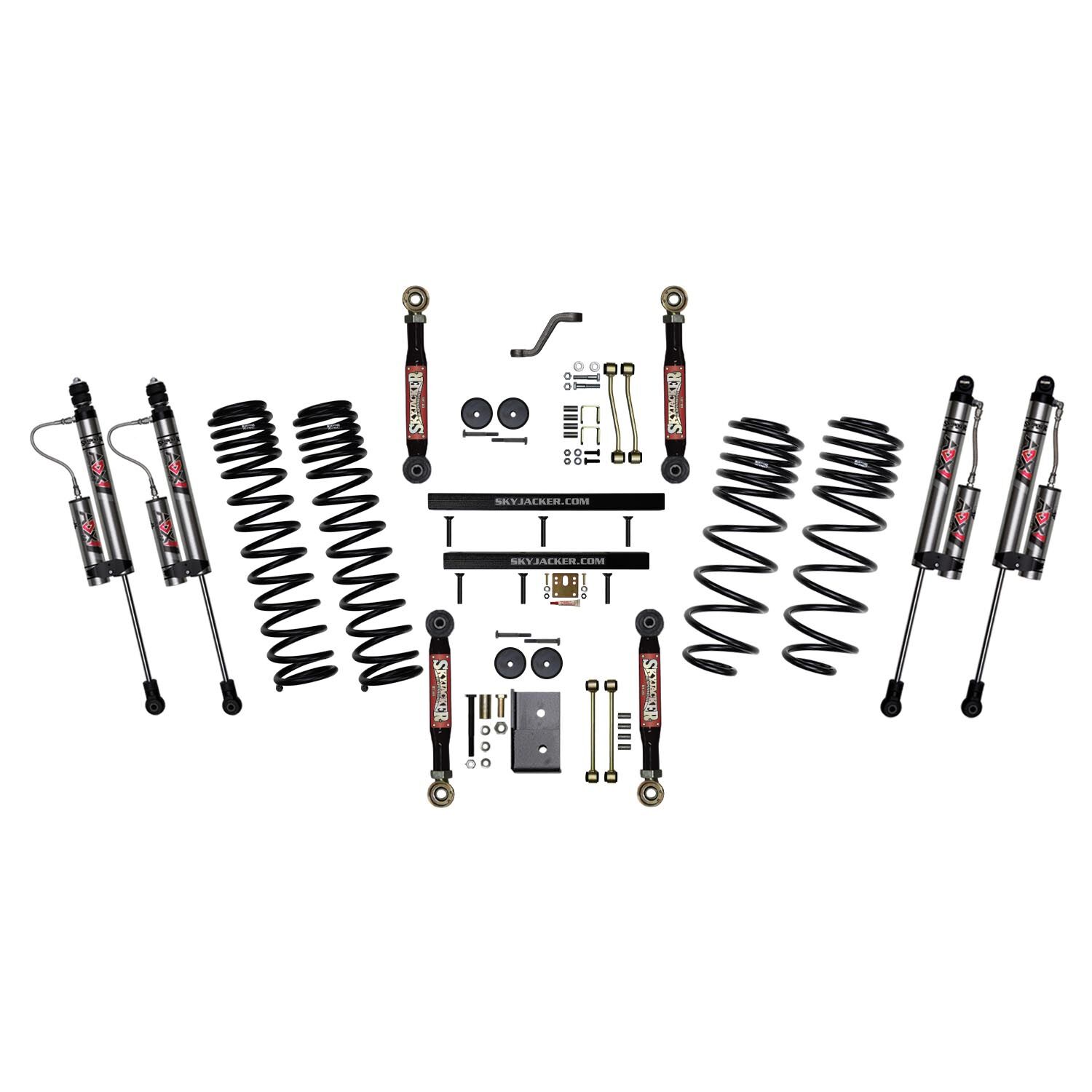 1997-2002 Jeep Wrangler Sahara/SE/Sport Lift Kit Front/Rear 4.0 Inch Lift by SkyJacker - TJ401BKXLTX