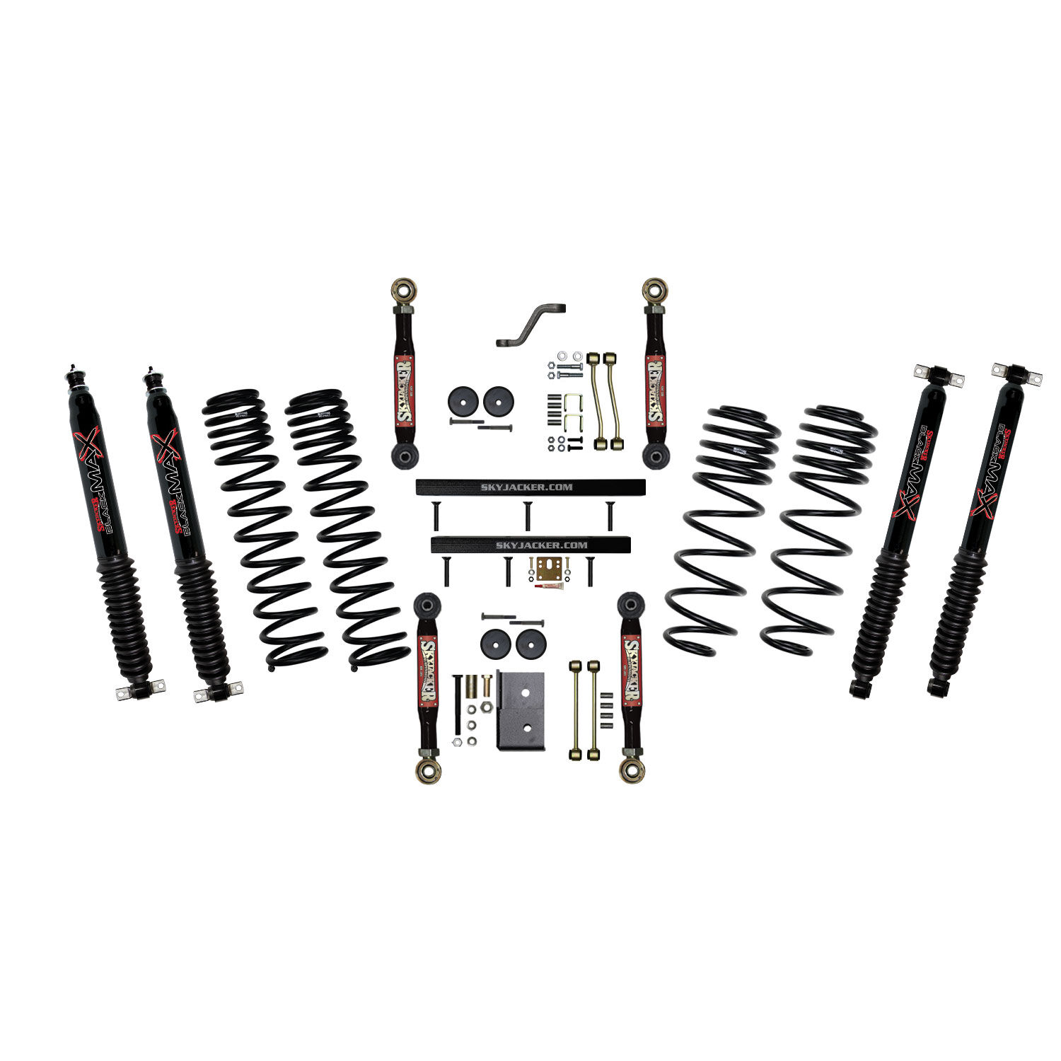 1997-2002 Jeep Wrangler Sahara/SE/Sport Lift Kit 4.0 Inch Lift by SkyJacker - TJ401BPBLTX