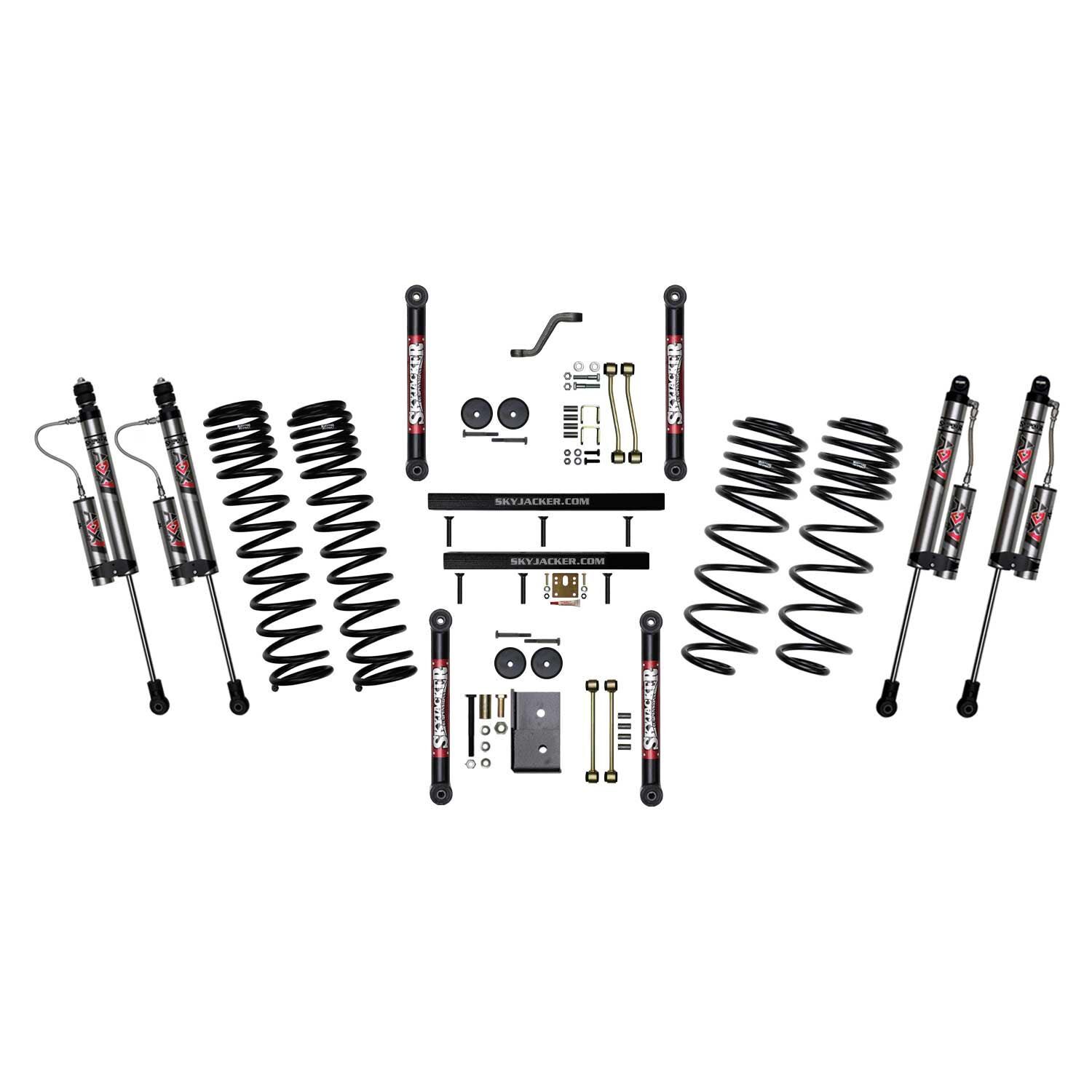 2003-2006 Jeep Wrangler Rubicon/SE/Sport/X Lift Kit Front/Rear 4.0 Inch Lift by SkyJacker - TJ403BKXLT